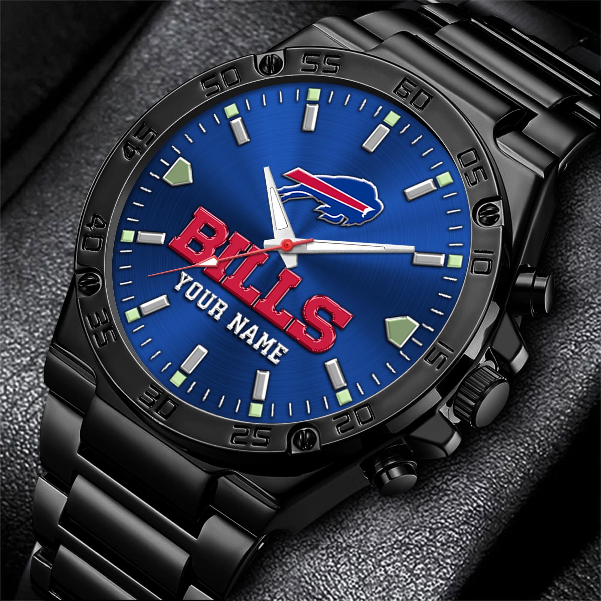 Buffalo Bills Men's Watch Custom Your Name, Sport Men Watch, FootBall Fan Gifts EHIVM-04081658
