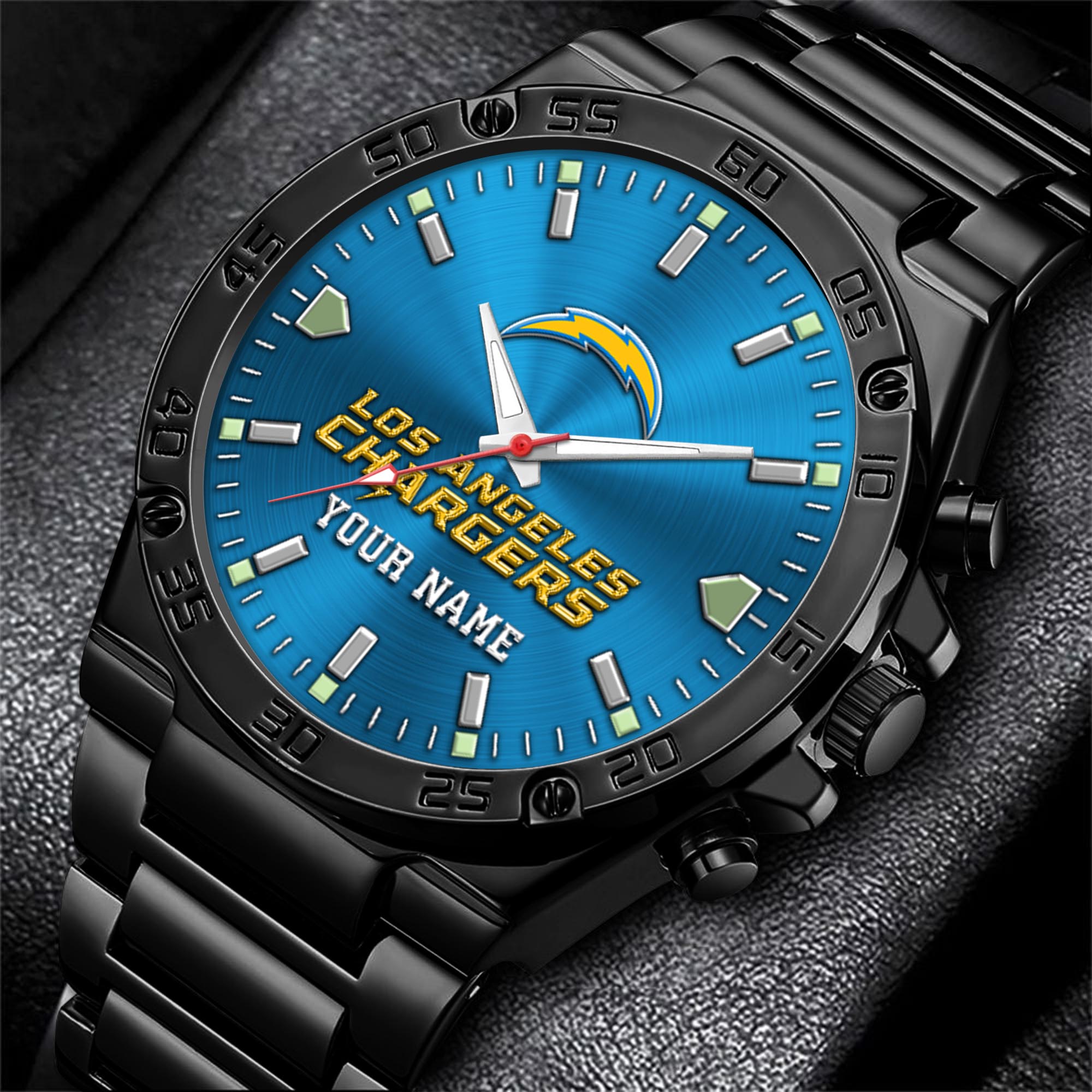 Los Angeles Chargers Men's Watch Custom Your Name, Sport Men Watch, FootBall Fan Gifts EHIVM-04081658