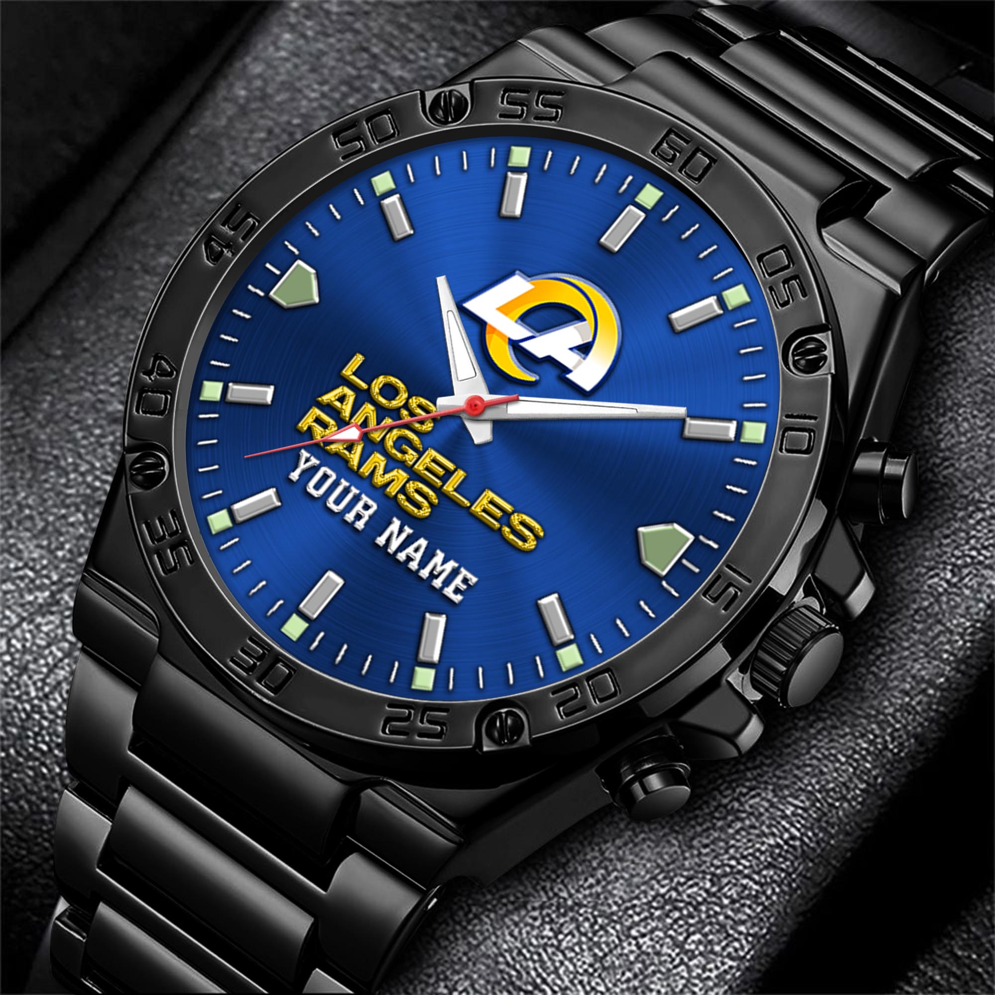 Los Angeles Rams Men's Watch Custom Your Name, Sport Men Watch, FootBall Fan Gifts EHIVM-04081658