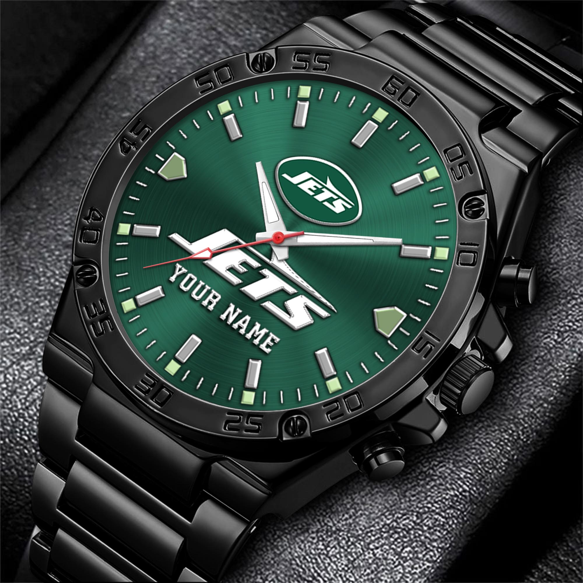 New York Jets Men's Watch Custom Your Name, Sport Men Watch, FootBall Fan Gifts EHIVM-04081658