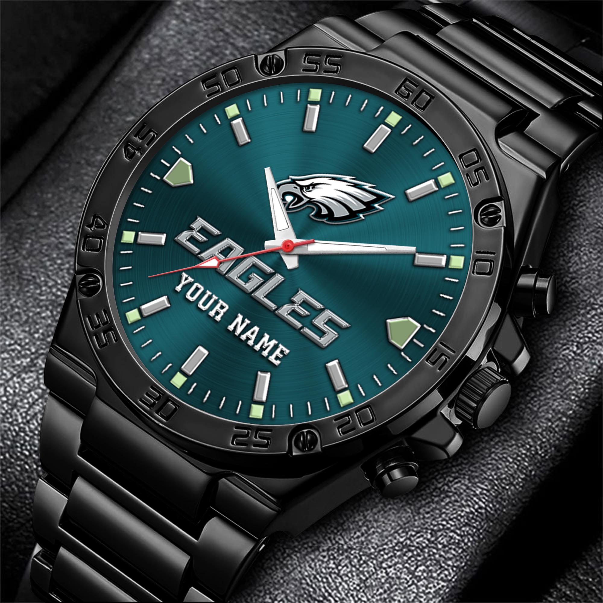 Philadelphia Eagles Men's Watch Custom Your Name, Sport Men Watch, FootBall Fan Gifts EHIVM-04081658