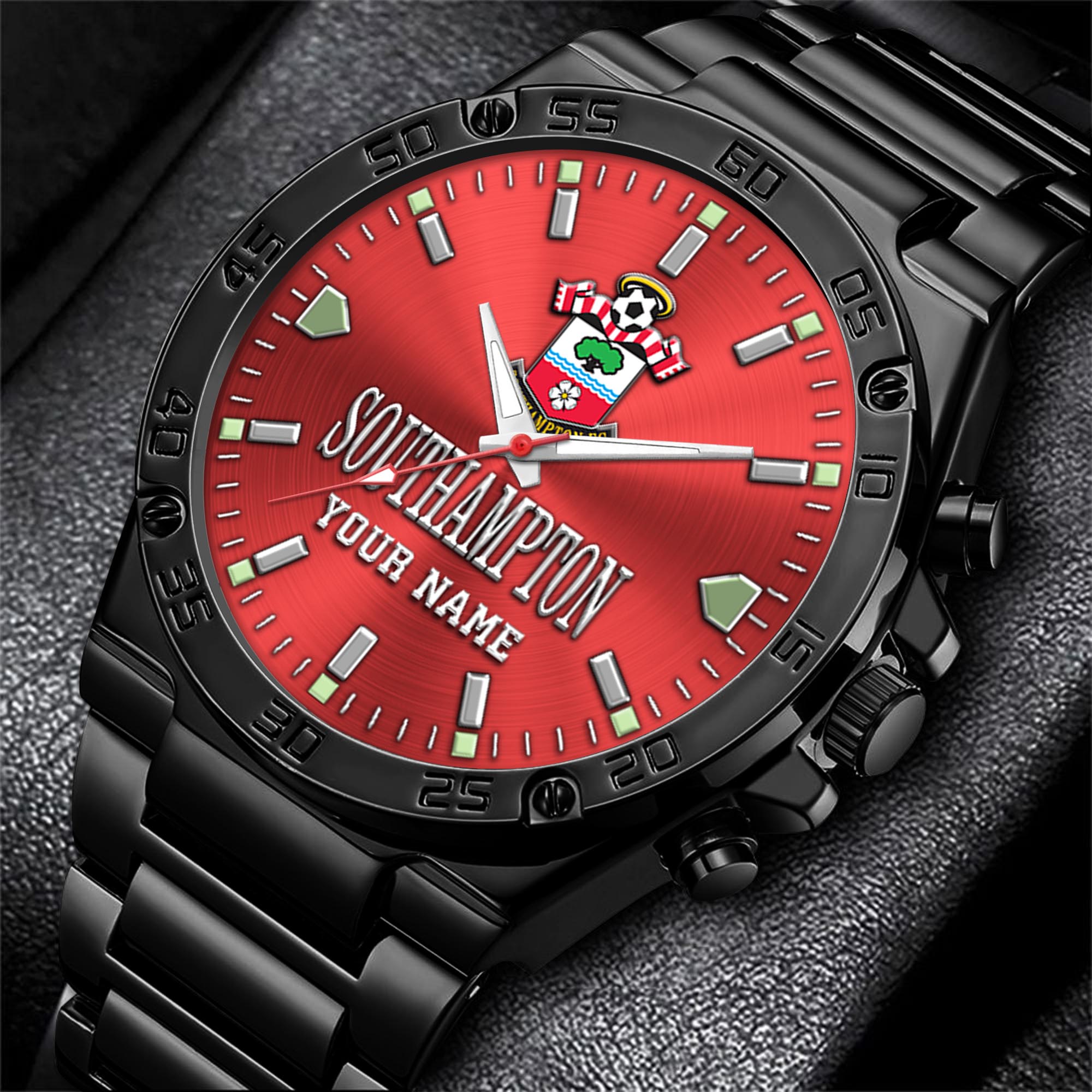 Southampton Men's Watch Custom Your Name, Sport Men Watch, FootBall Fan Gifts EHIVM-04091702