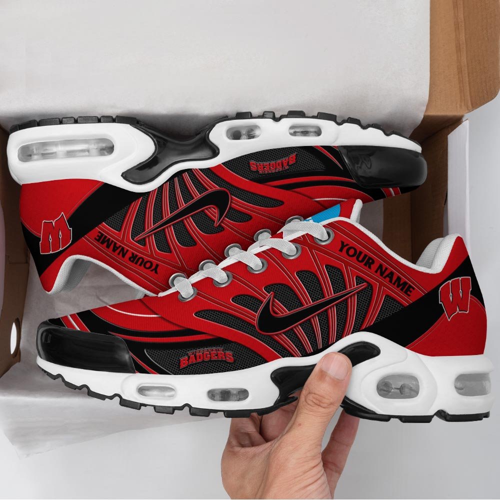 Alternative view of Wisconsin Badgers TN Shoes 2025 Version Custom Name, Sport Shoes For Fan, Fan Gifts EHIVM-04091703