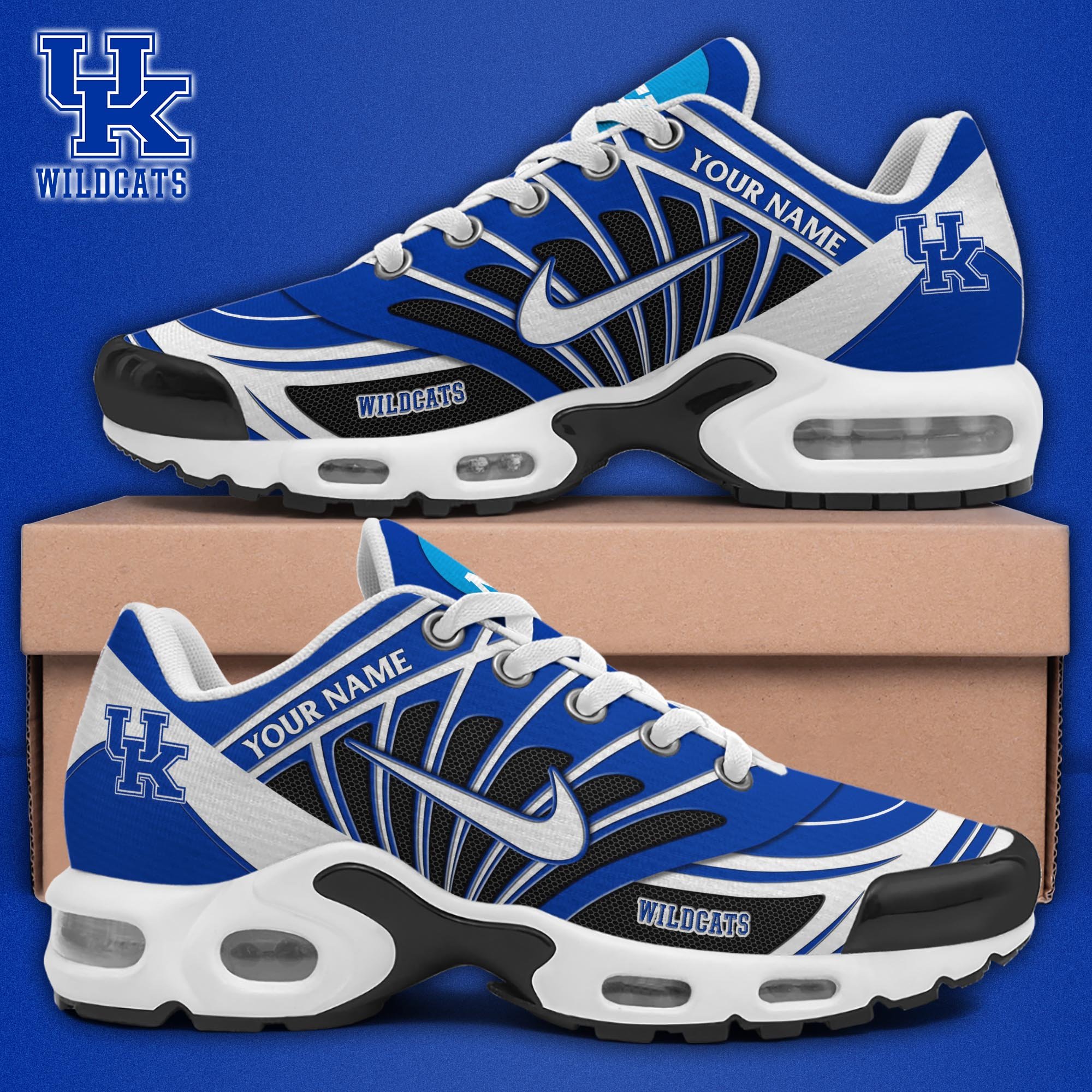 Kentucky Wildcats TN Shoes 2025 Version Custom Name, Sport Shoes For Fan, Fan Gifts EHIVM-04091703