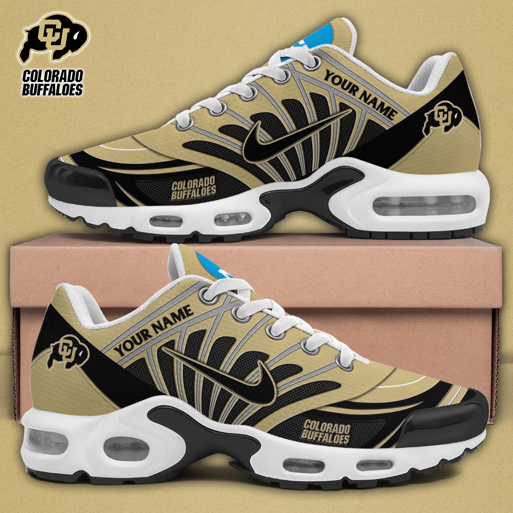 Colorado Buffaloes TN Shoes 2025 Version Custom Name, Sport Shoes For Fan, Fan Gifts EHIVM-04091703