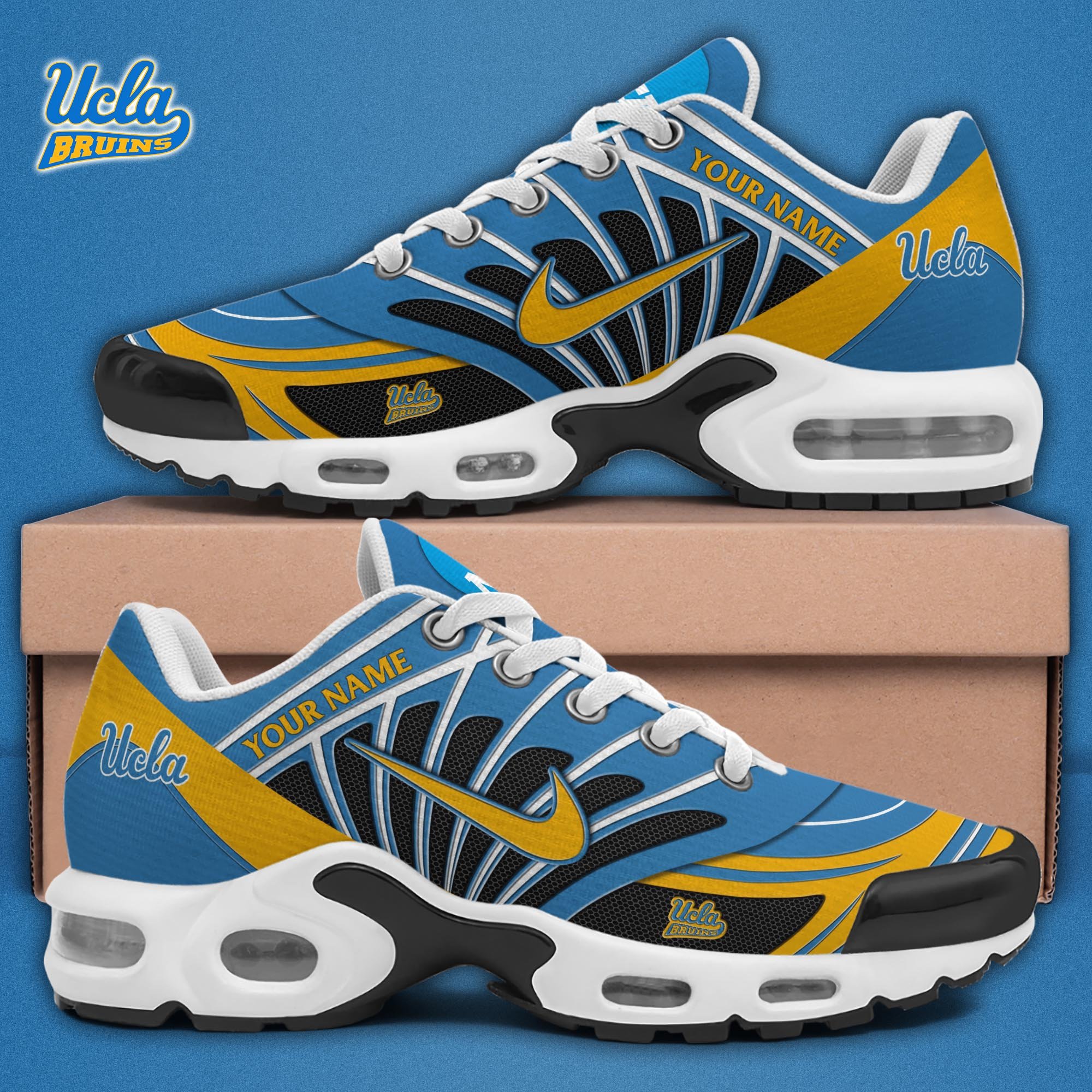 UCLA Bruins TN Shoes 2025 Version Custom Name, Sport Shoes For Fan, Fan Gifts EHIVM-04091703