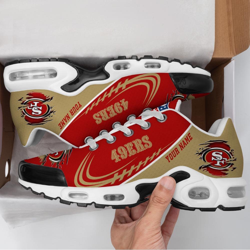 Alternative view of San Francisco 49ers TN Shoes 2025 Version Custom Name, Sport Shoes For Fan, Fan Gifts EHIVM-04091680