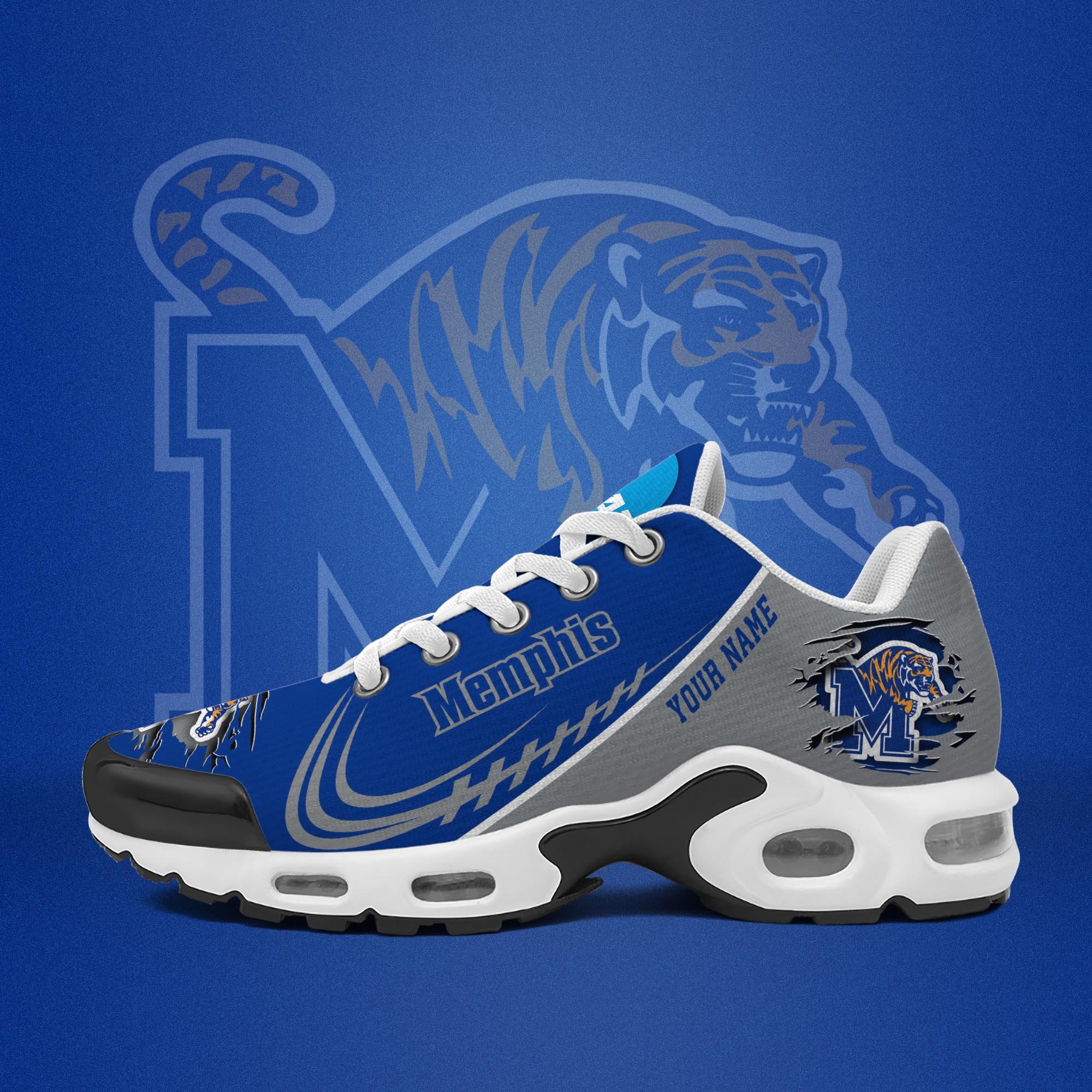 Memphis Tigers TN Shoes 2025 Version Custom Name, Sport Shoes For Fan, Fan Gifts EHIVM-04141805 - Image 5