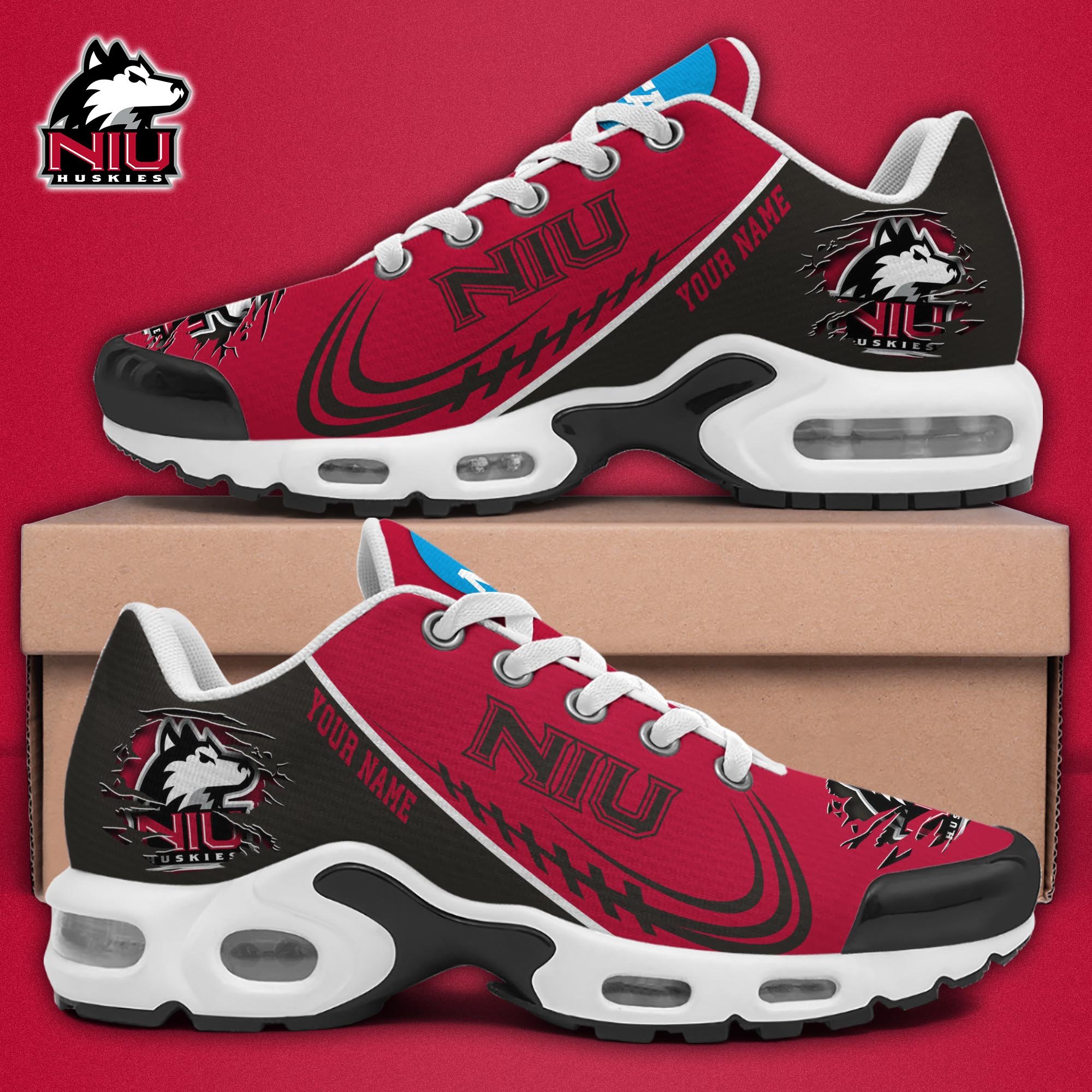 Northern Illinois Huskies TN Shoes 2025 Version Custom Name, Sport Shoes For Fan, Fan Gifts EHIVM-04141805