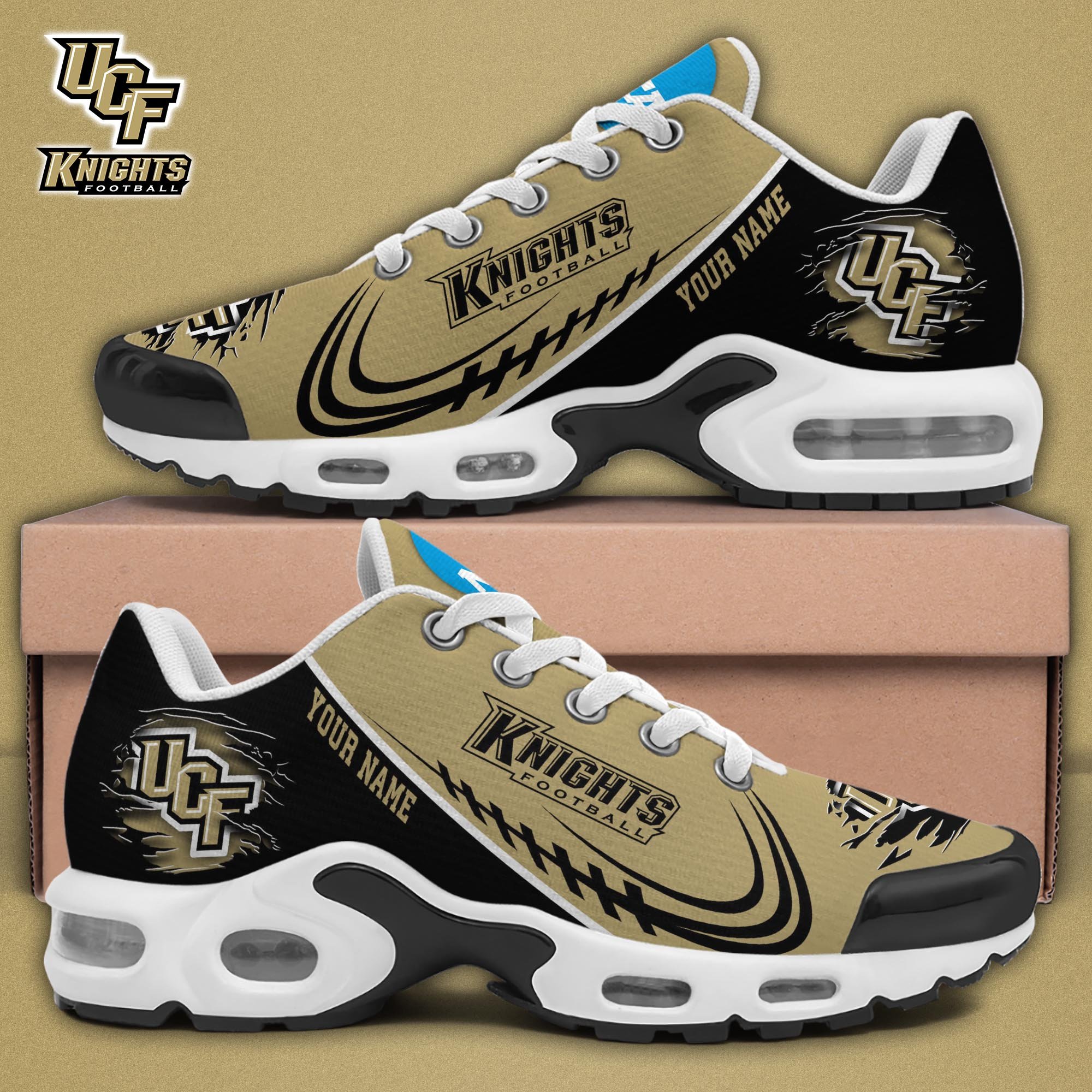 UCF Knights TN Shoes 2025 Version Custom Name, Sport Shoes For Fan, Fan Gifts EHIVM-04141805