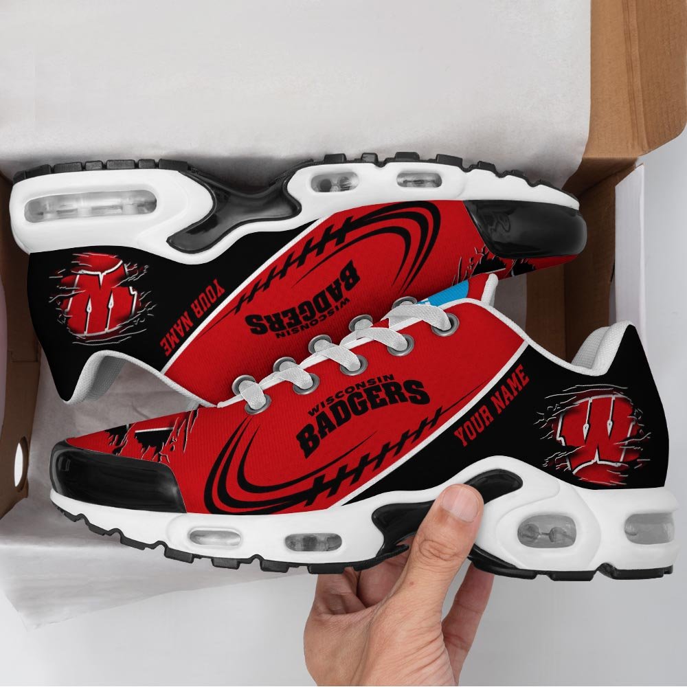 Alternative view of Wisconsin Badgers TN Shoes 2025 Version Custom Name, Sport Shoes For Fan, Fan Gifts EHIVM-04141805