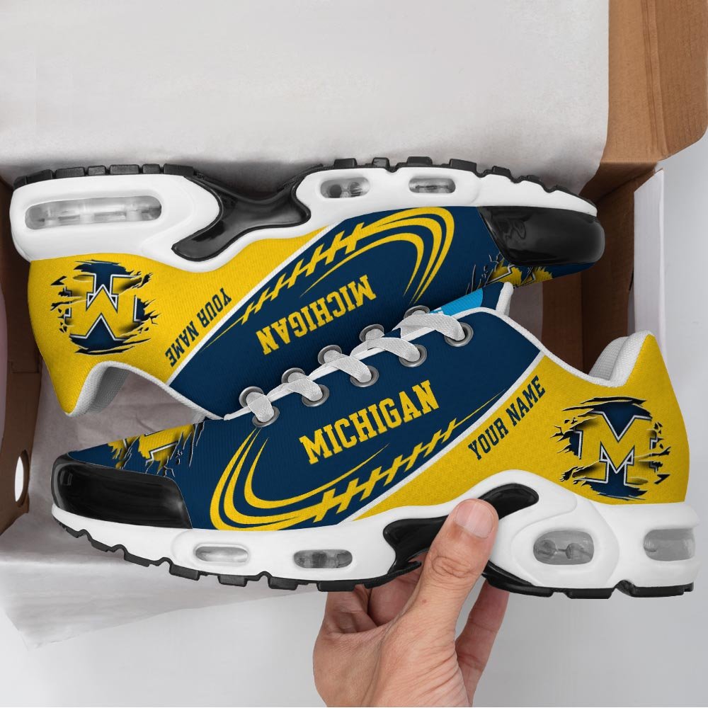 Alternative view of Michigan Wolverines TN Shoes 2025 Version Custom Name, Sport Shoes For Fan, Fan Gifts EHIVM-04141805