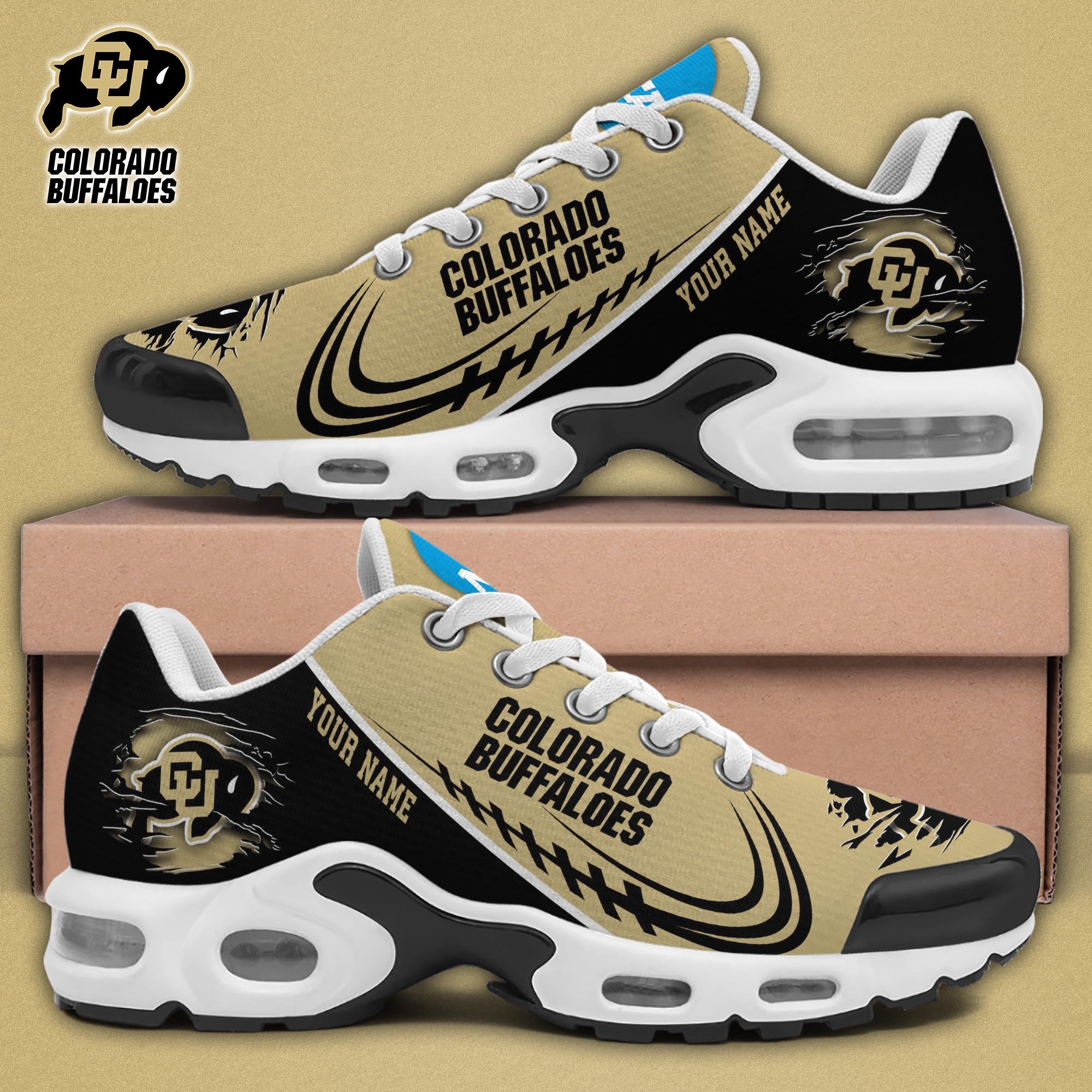 Colorado Buffaloes TN Shoes 2025 Version Custom Name, Sport Shoes For Fan, Fan Gifts EHIVM-04141805