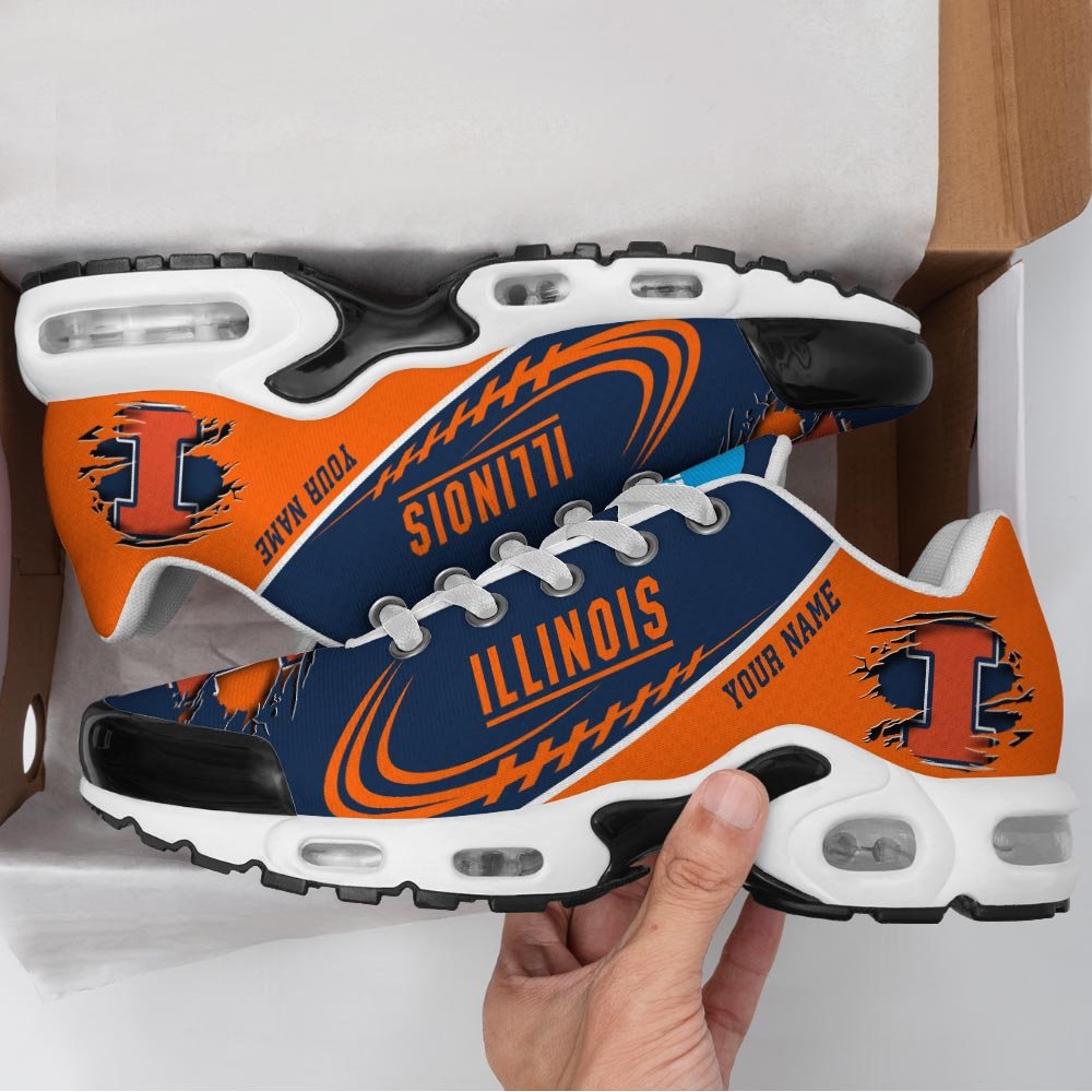 Alternative view of Illinois Fighting Illini TN Shoes 2025 Version Custom Name, Sport Shoes For Fan, Fan Gifts EHIVM-04141805