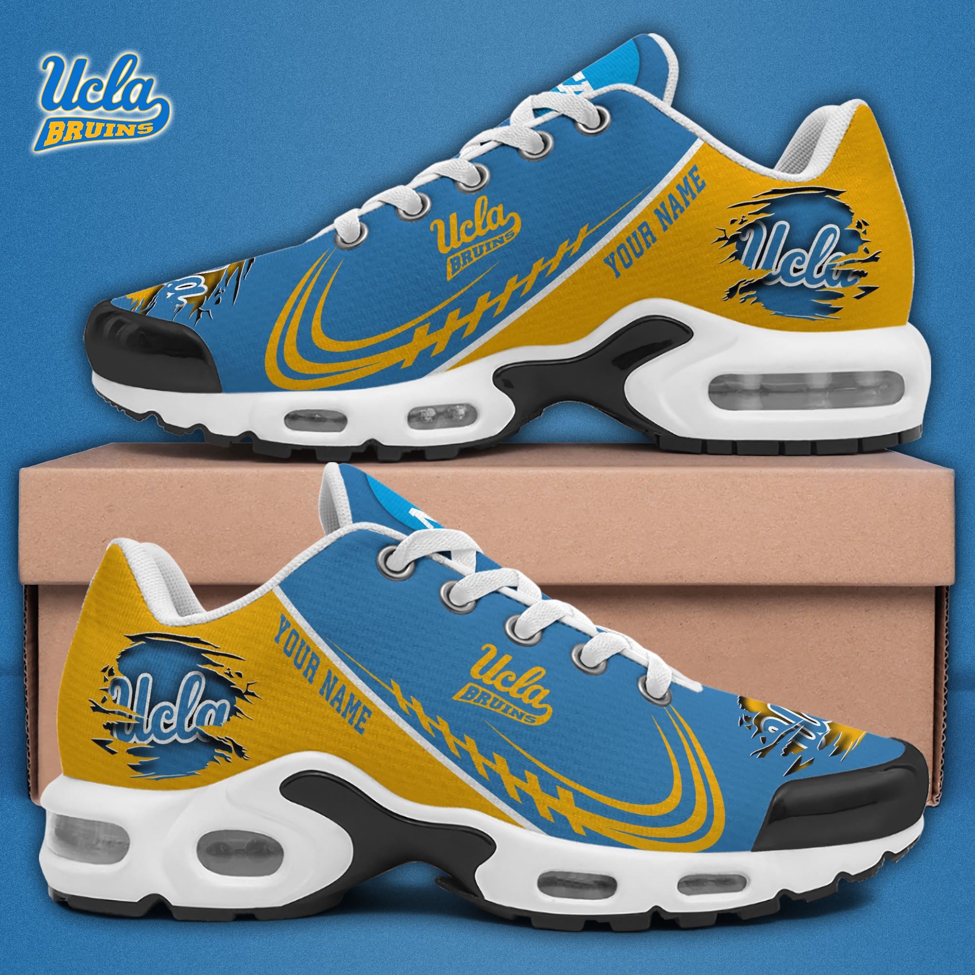 UCLA Bruins TN Shoes 2025 Version Custom Name, Sport Shoes For Fan, Fan Gifts EHIVM-04141805