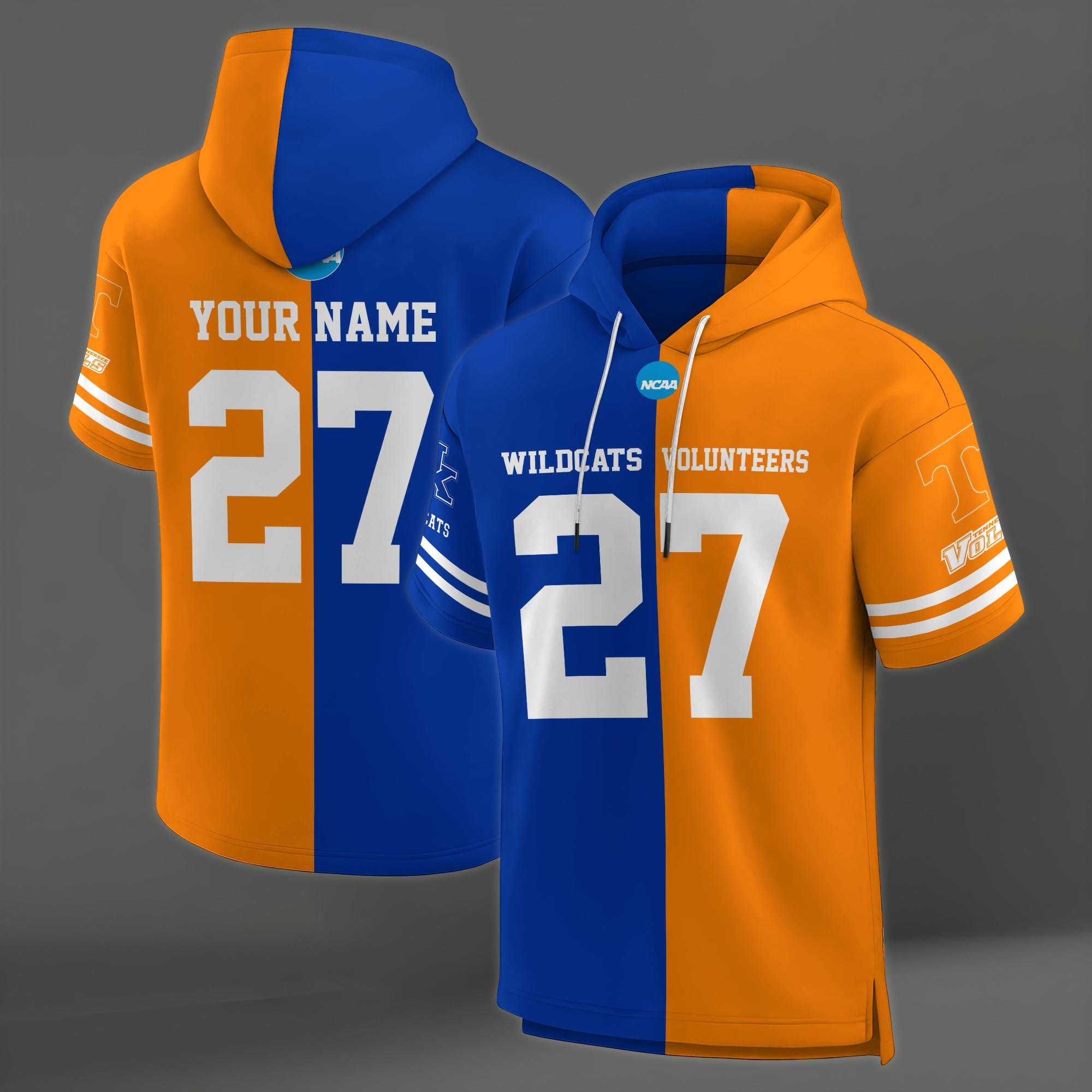 Kentucky Wildcats House Divided Hoodie Custom Name, Number And Team, Hoodie For Football Fans EHIVM-04151852 - Image 9