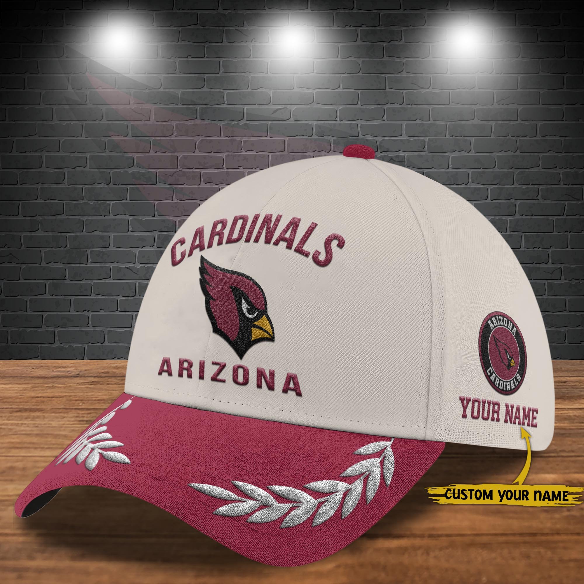 Arizona Cardinals Cap New 2025 Version Custom Your Name, Sport Team Cap, Sport Gift For Fans EHIVM-04091704N