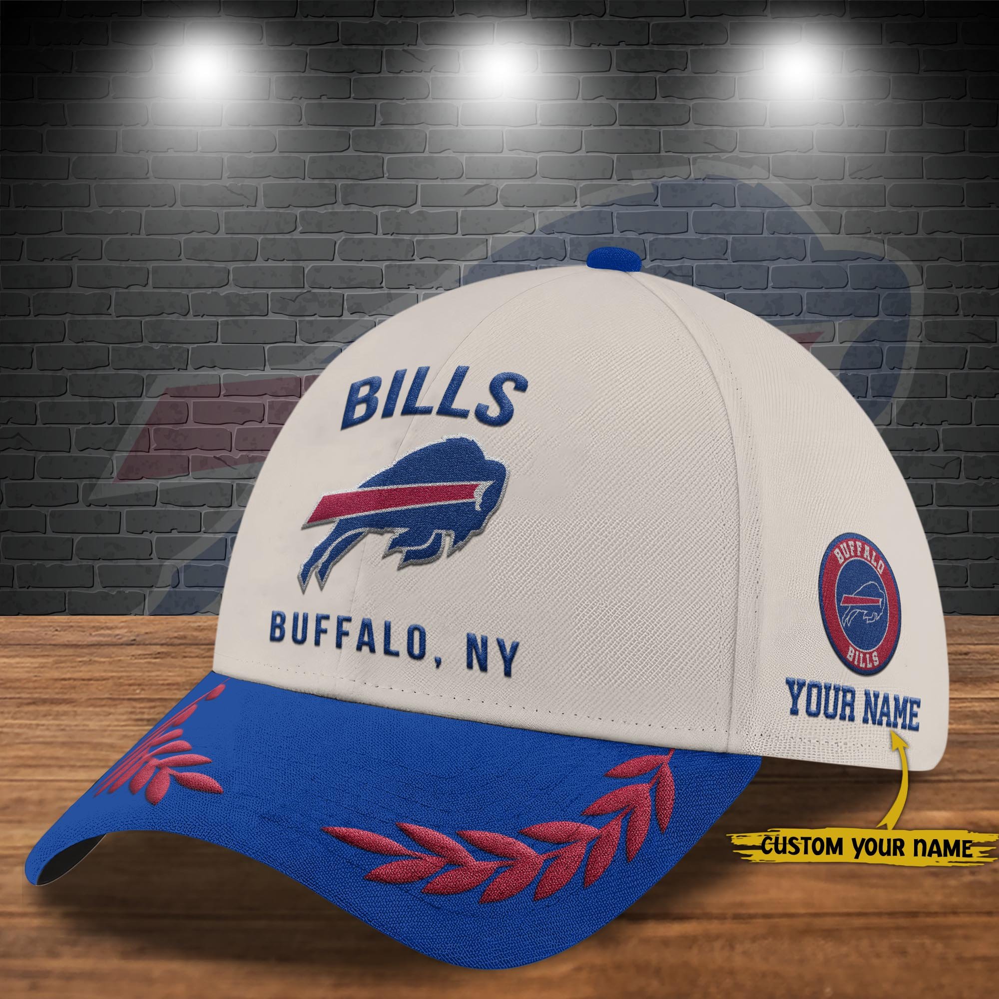 Buffalo Bills Cap New 2025 Version Custom Your Name, Sport Team Cap, Sport Gift For Fans EHIVM-04091704N