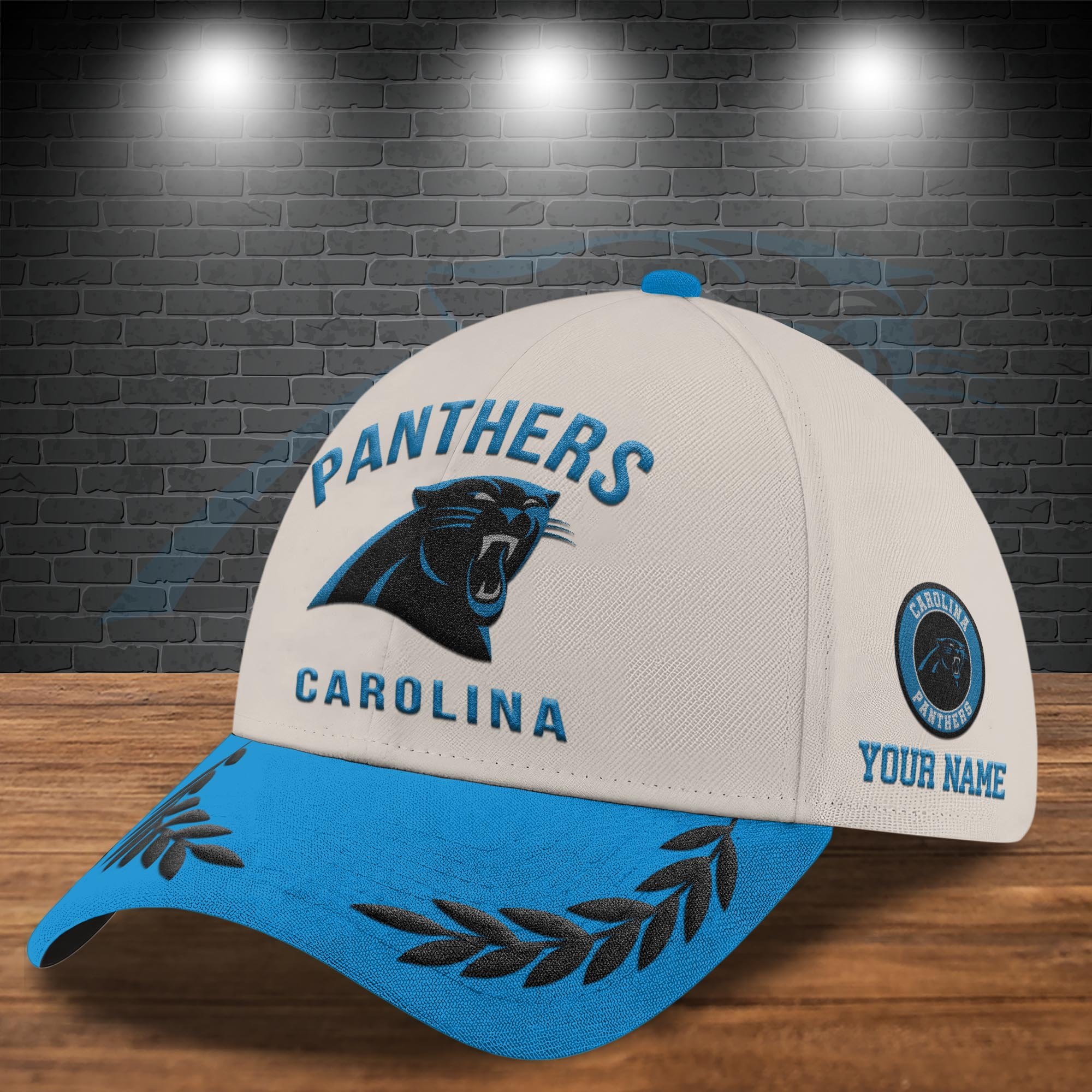 Alternative view of Carolina Panthers Cap New 2025 Version Custom Your Name, Sport Team Cap, Sport Gift For Fans EHIVM-04091704N