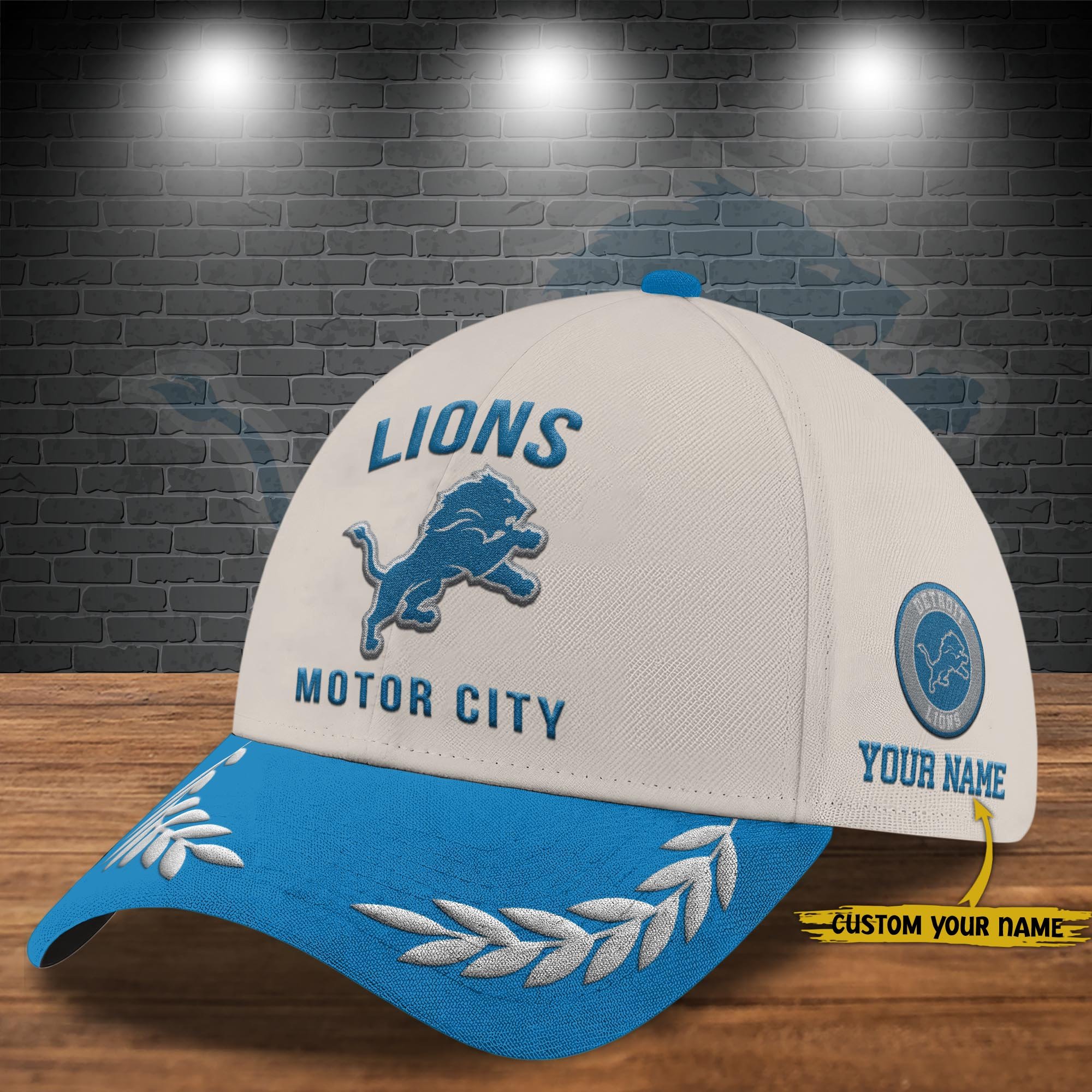 Detroit Lions Cap New 2025 Version Custom Your Name, Sport Team Cap, Sport Gift For Fans EHIVM-04091704N