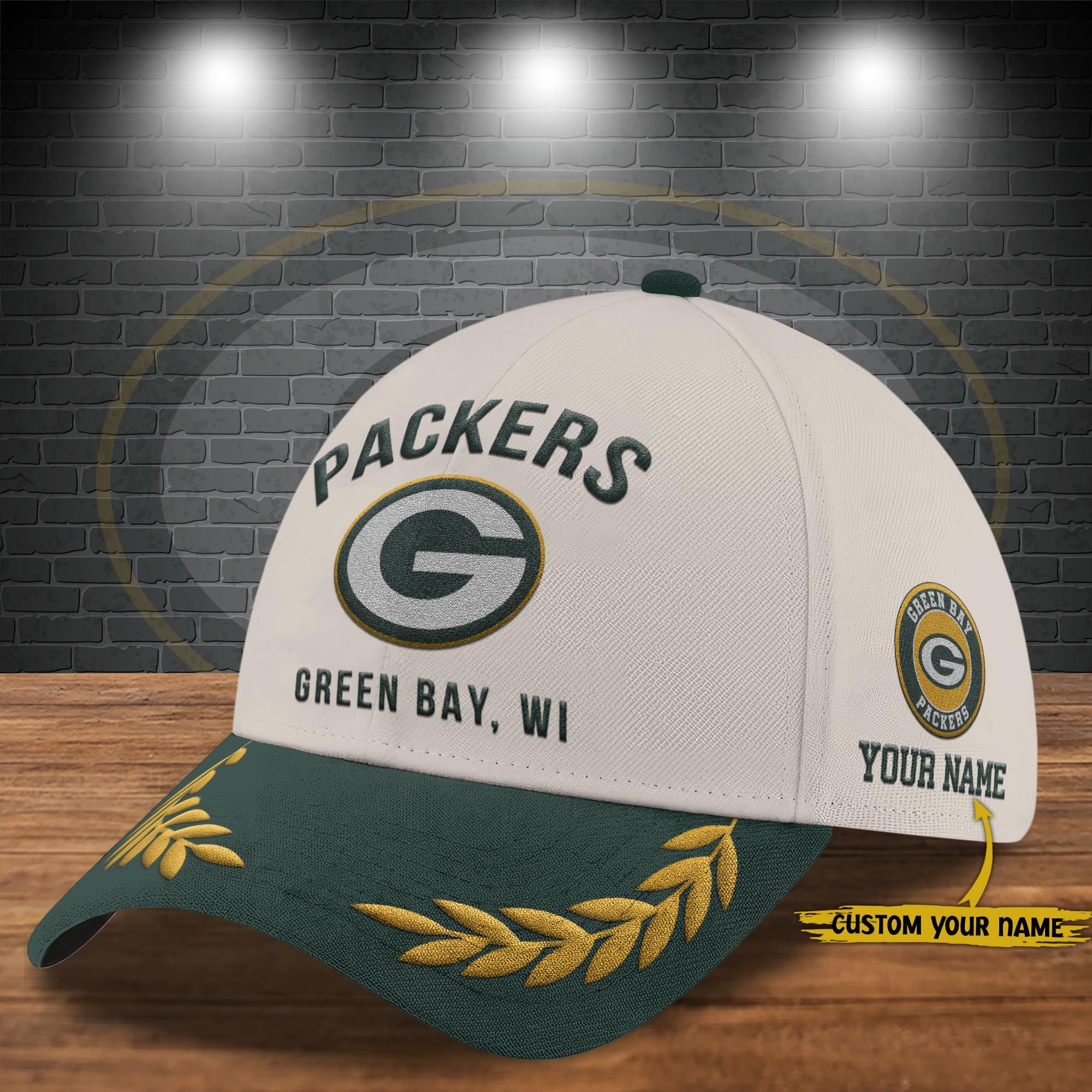 Green Bay Packers Cap New 2025 Version Custom Your Name, Sport Team Cap, Sport Gift For Fans EHIVM-04091704N
