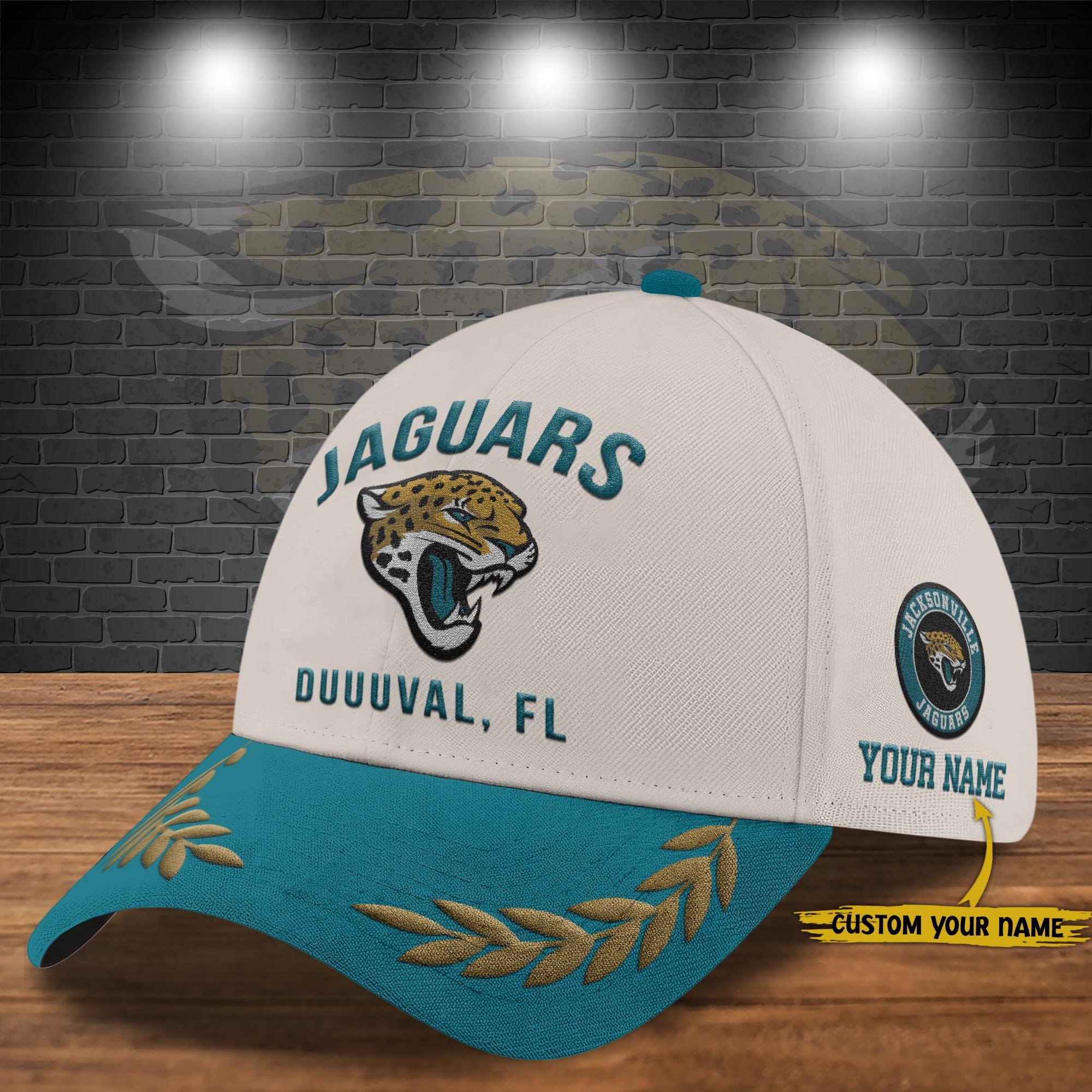 Jacksonville Jaguars Cap New 2025 Version Custom Your Name, Sport Team Cap, Sport Gift For Fans EHIVM-04091704N