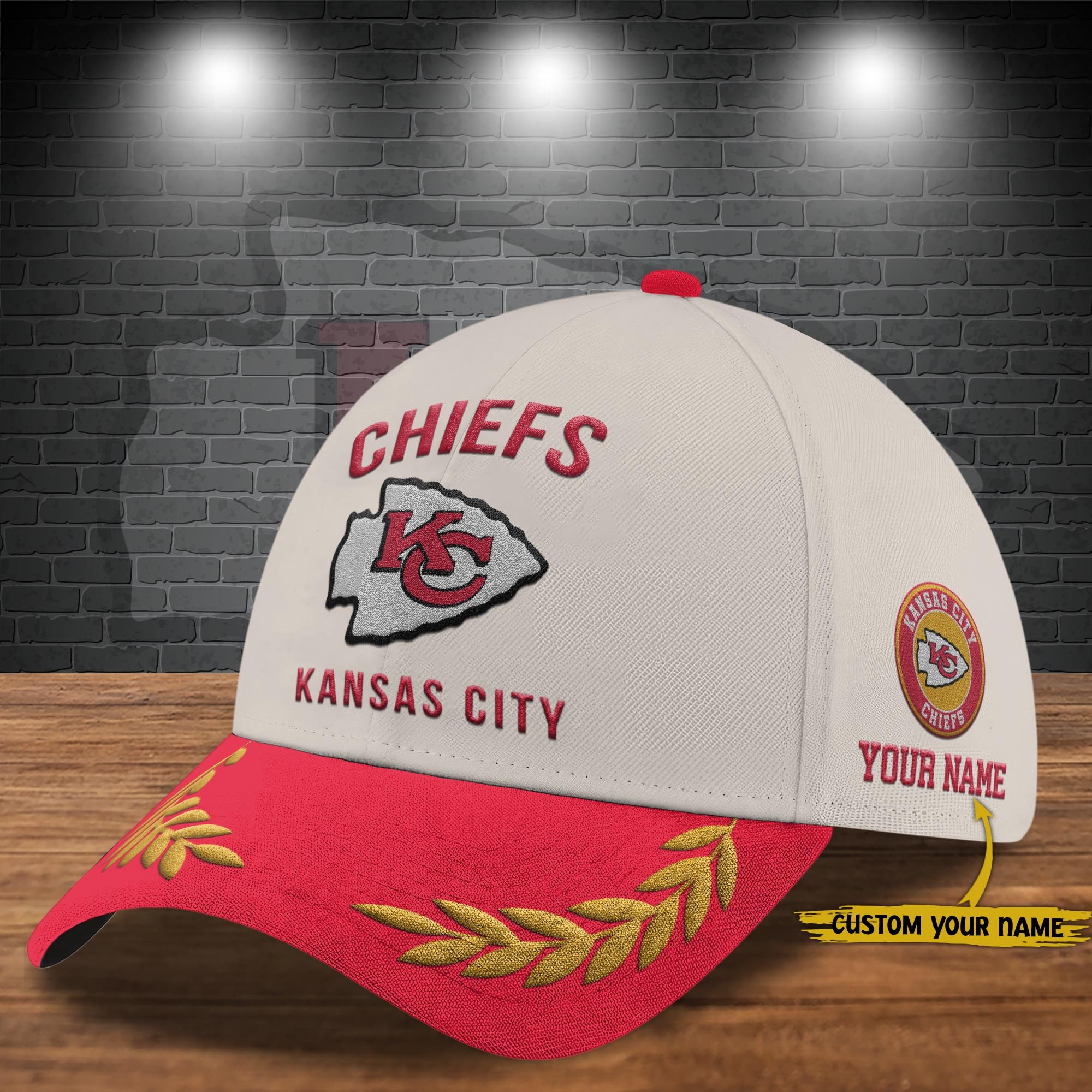 Kansas City Chiefs Cap New 2025 Version Custom Your Name, Sport Team Cap, Sport Gift For Fans EHIVM-04091704N