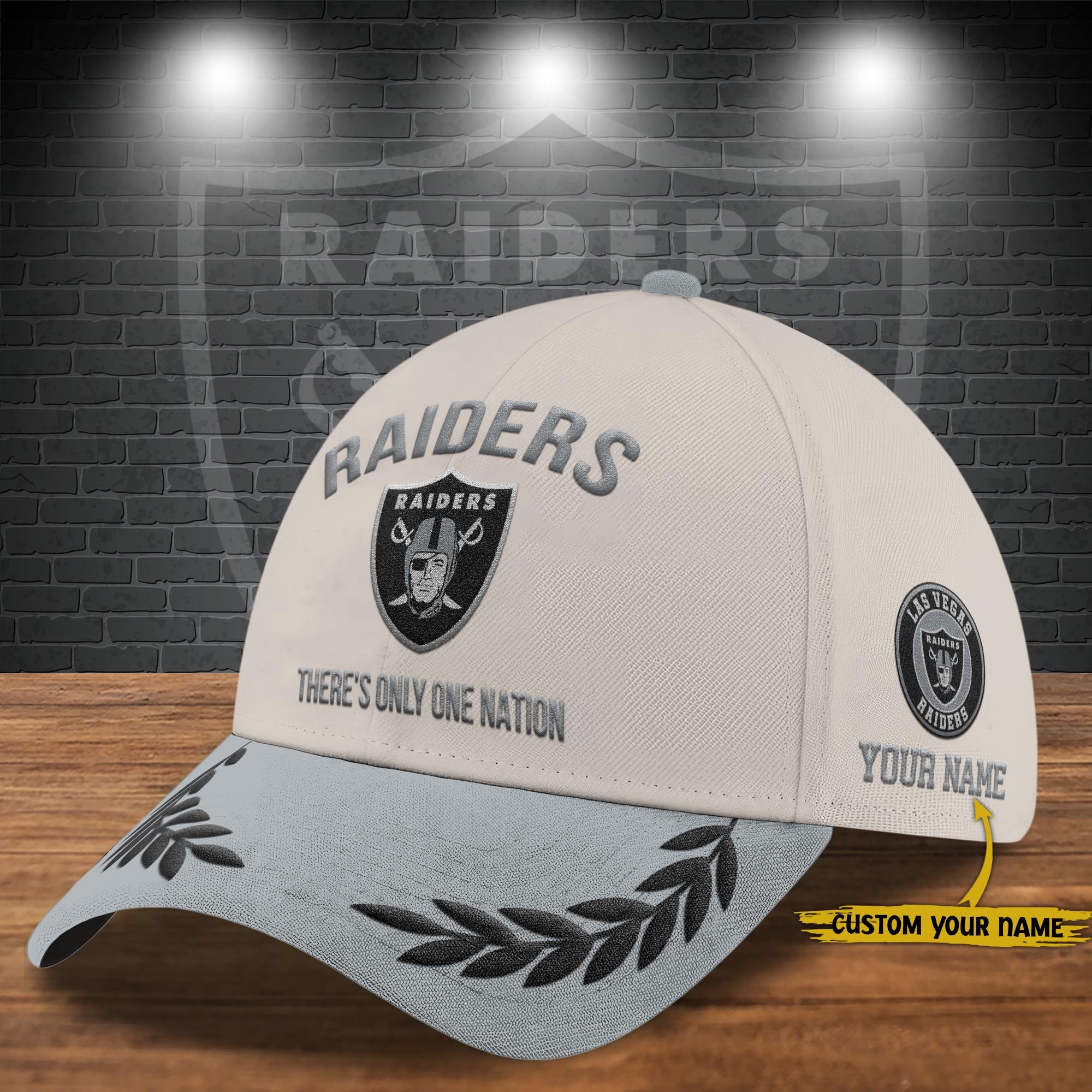 Las Vegas Raiders Cap New 2025 Version Custom Your Name, Sport Team Cap, Sport Gift For Fans EHIVM-04091704N