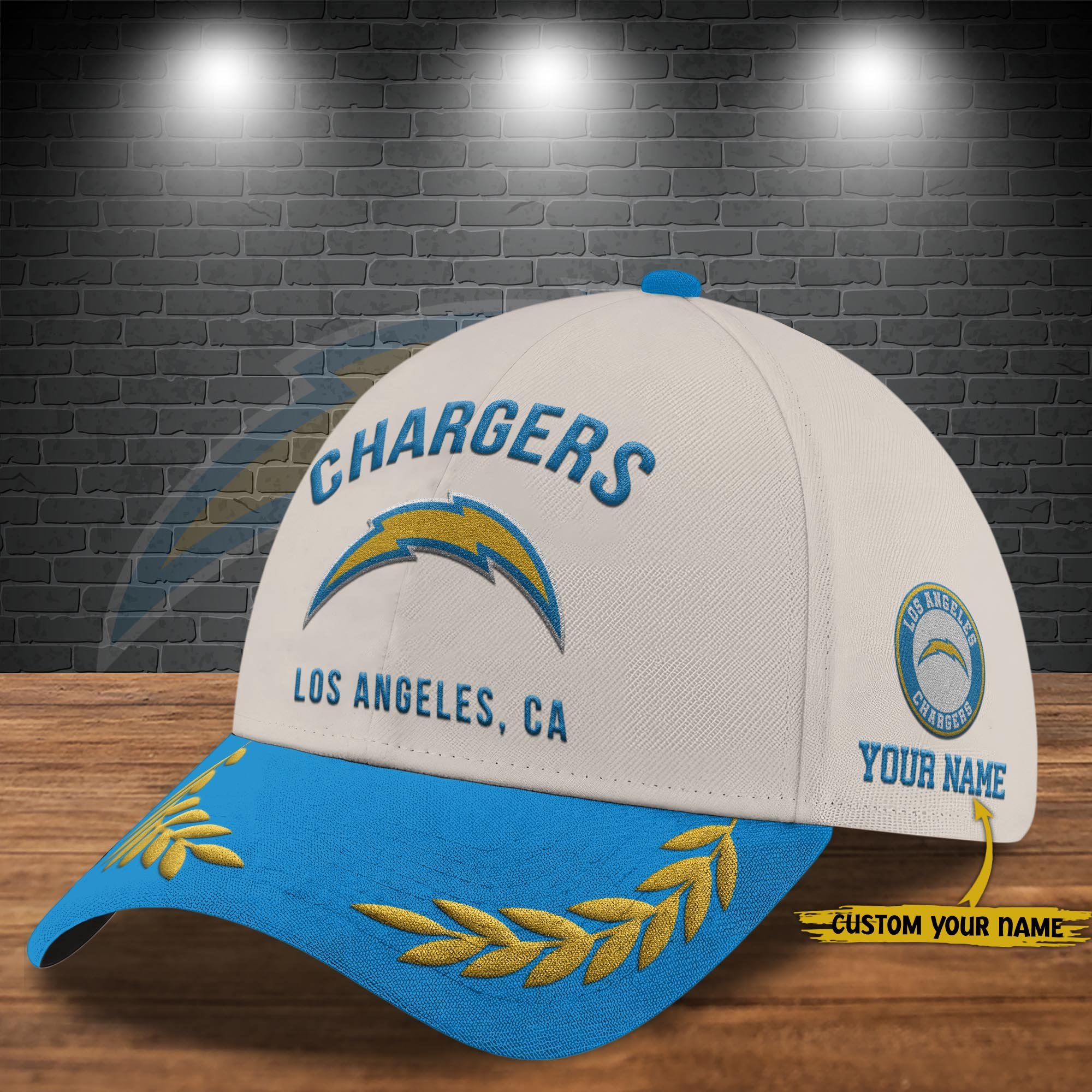 Los Angeles Chargers Cap New 2025 Version Custom Your Name, Sport Team Cap, Sport Gift For Fans EHIVM-04091704N