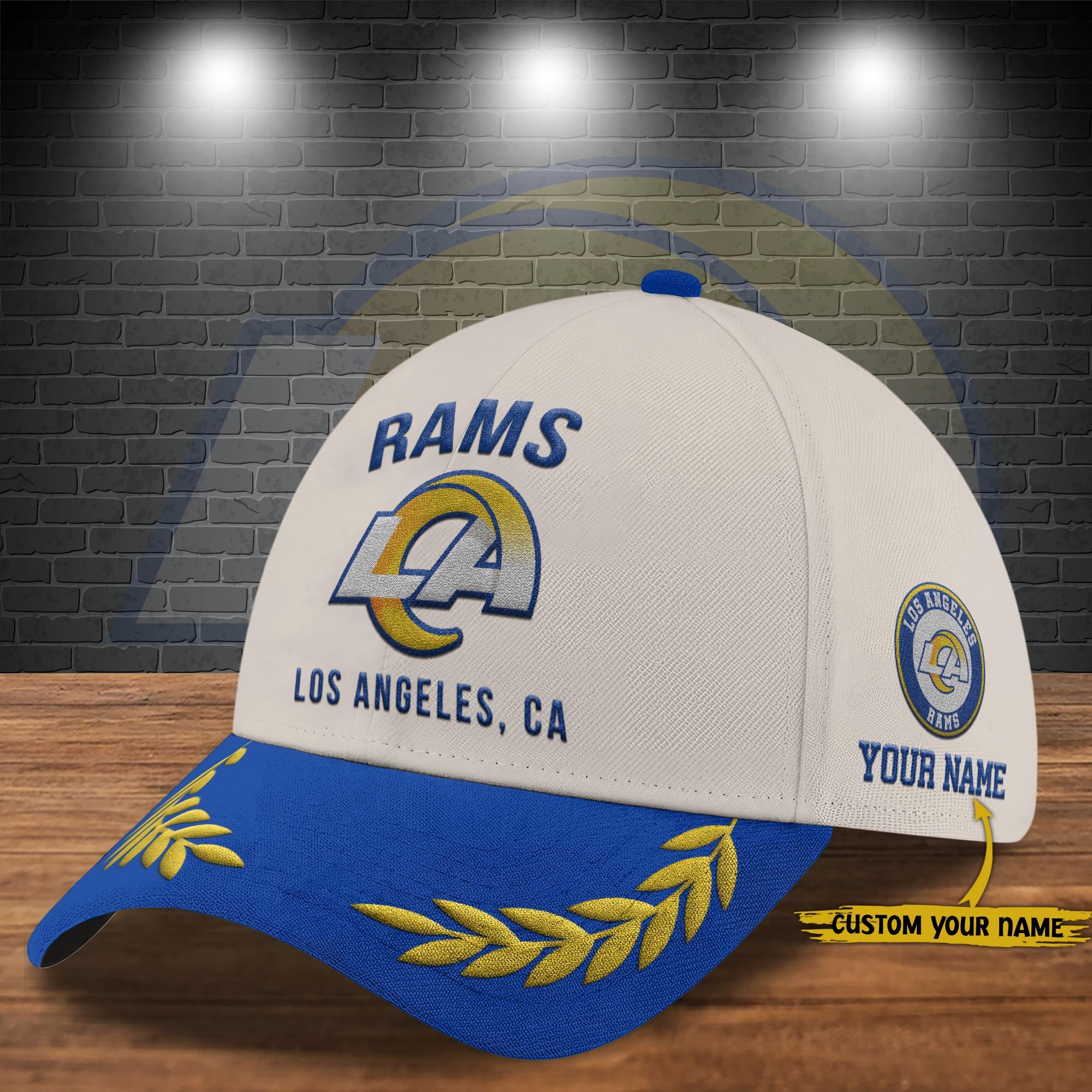 Los Angeles Rams Cap New 2025 Version Custom Your Name, Sport Team Cap, Sport Gift For Fans EHIVM-04091704N