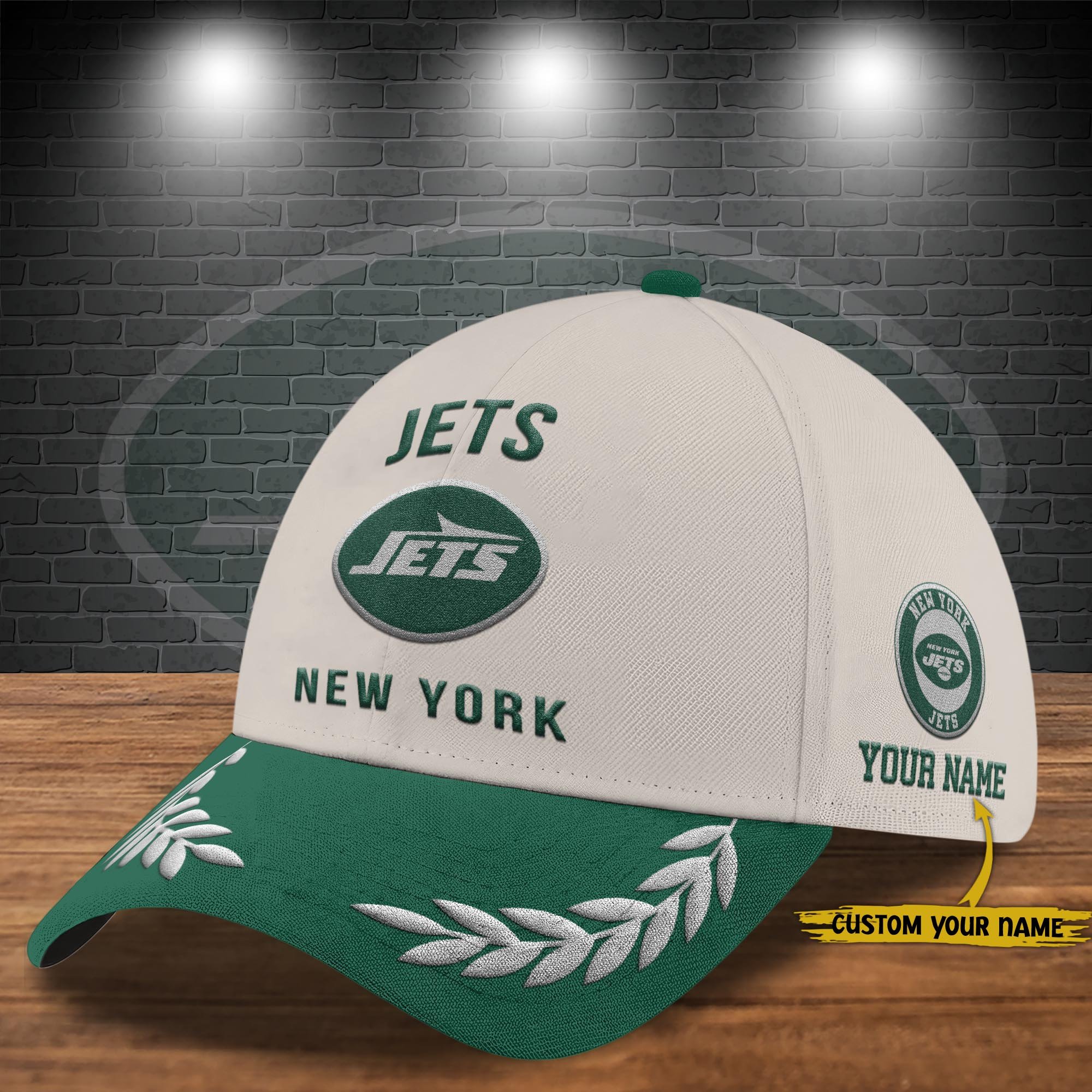 New York Jets Cap New 2025 Version Custom Your Name, Sport Team Cap, Sport Gift For Fans EHIVM-04091704N