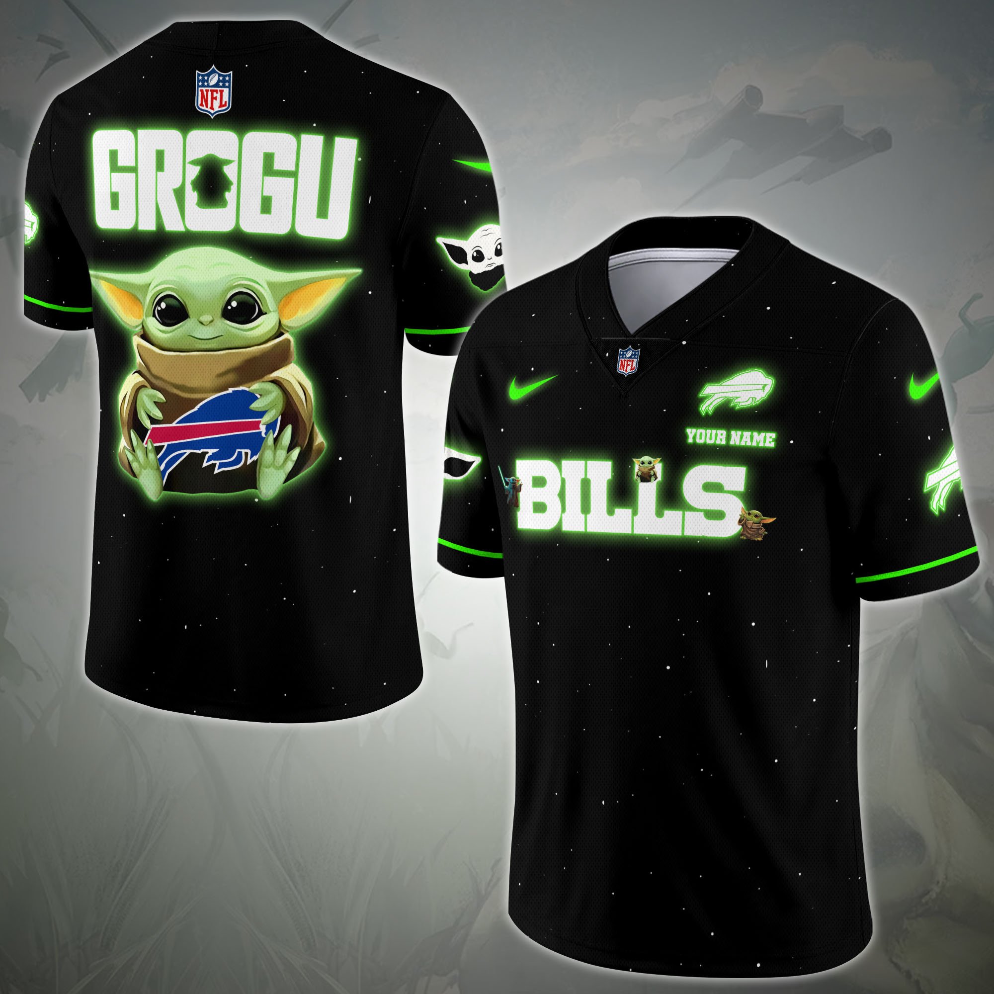 Buffalo Bills Sport Team Vneck Football Jersey Custom Name, Sport Team Shirt For Fan, Sport Gifts ETRG-04171881