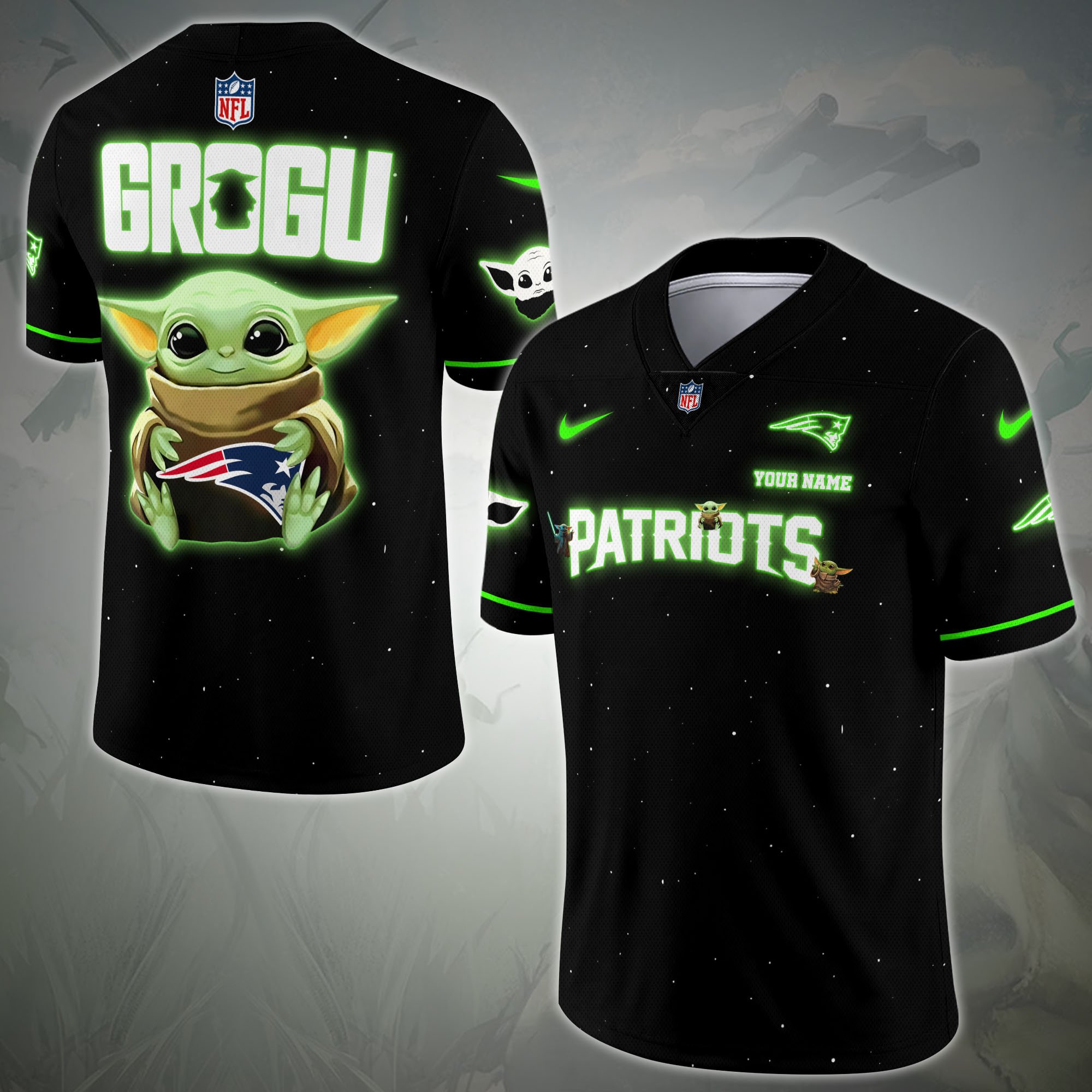 New England Patriots Sport Team Vneck Football Jersey Custom Name, Sport Team Shirt For Fan, Sport Gifts ETRG-04171881
