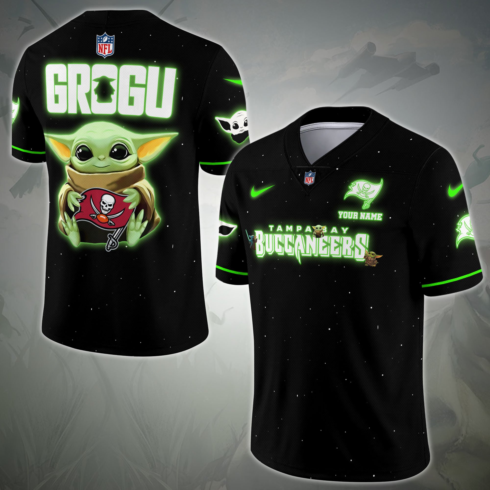 Tampa Bay Buccaneers Sport Team Vneck Football Jersey Custom Name, Sport Team Shirt For Fan, Sport Gifts ETRG-04171881