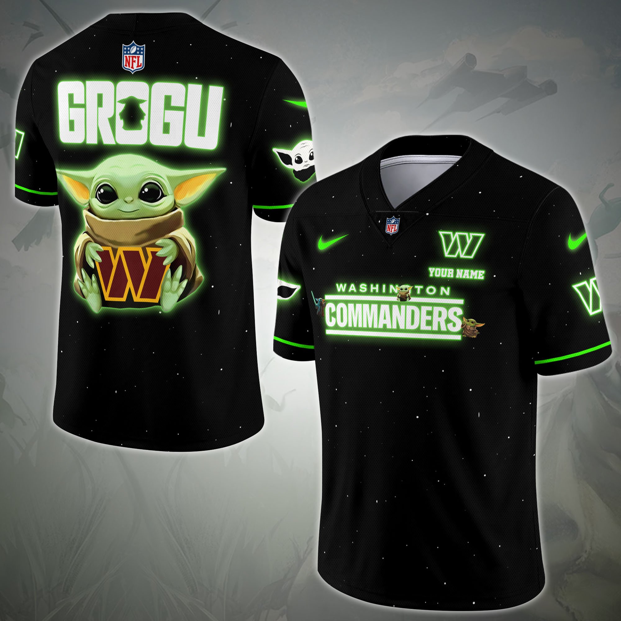 Washington Commanders Sport Team Vneck Football Jersey Custom Name, Sport Team Shirt For Fan, Sport Gifts ETRG-04171881