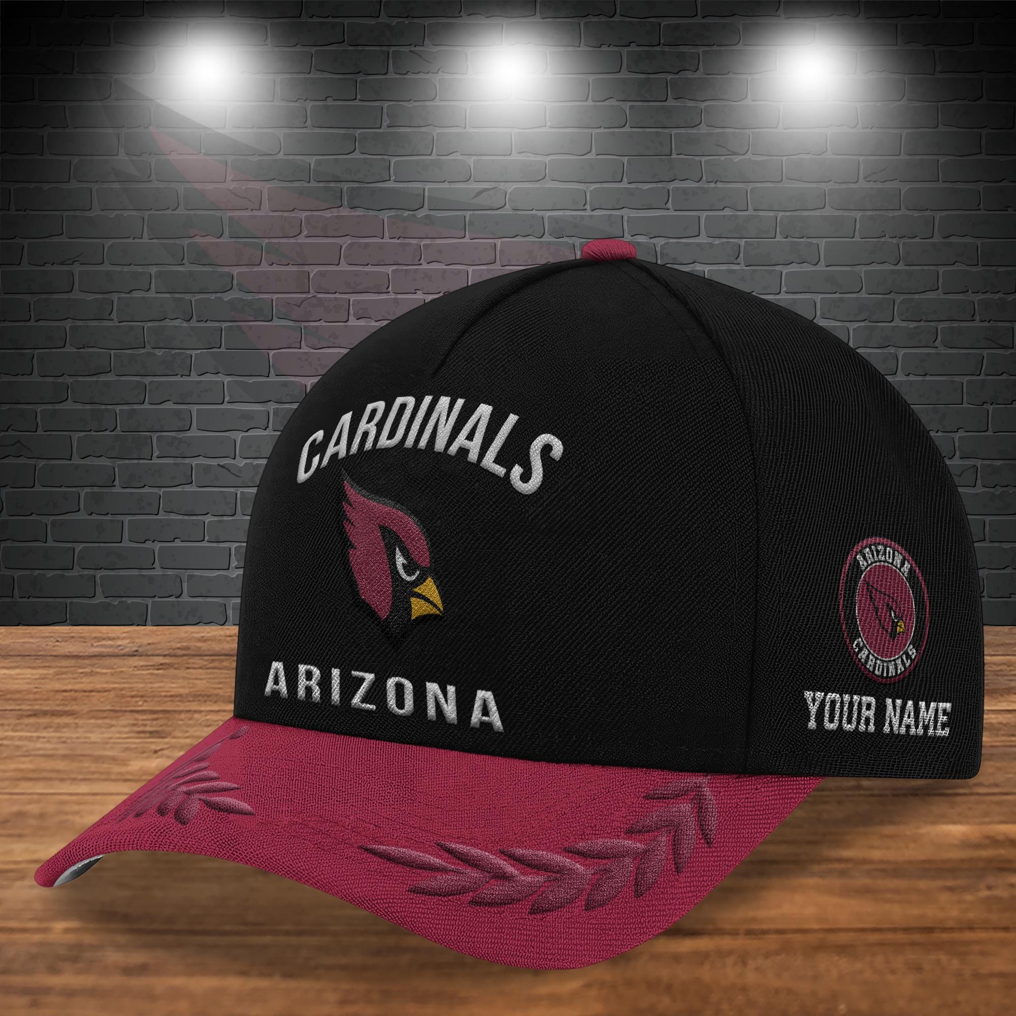 Alternative view of Arizona Cardinals Cap New 2025 Version Custom Your Name, Sport Team Cap, Sport Gift For Fans EHIVM-04151850 