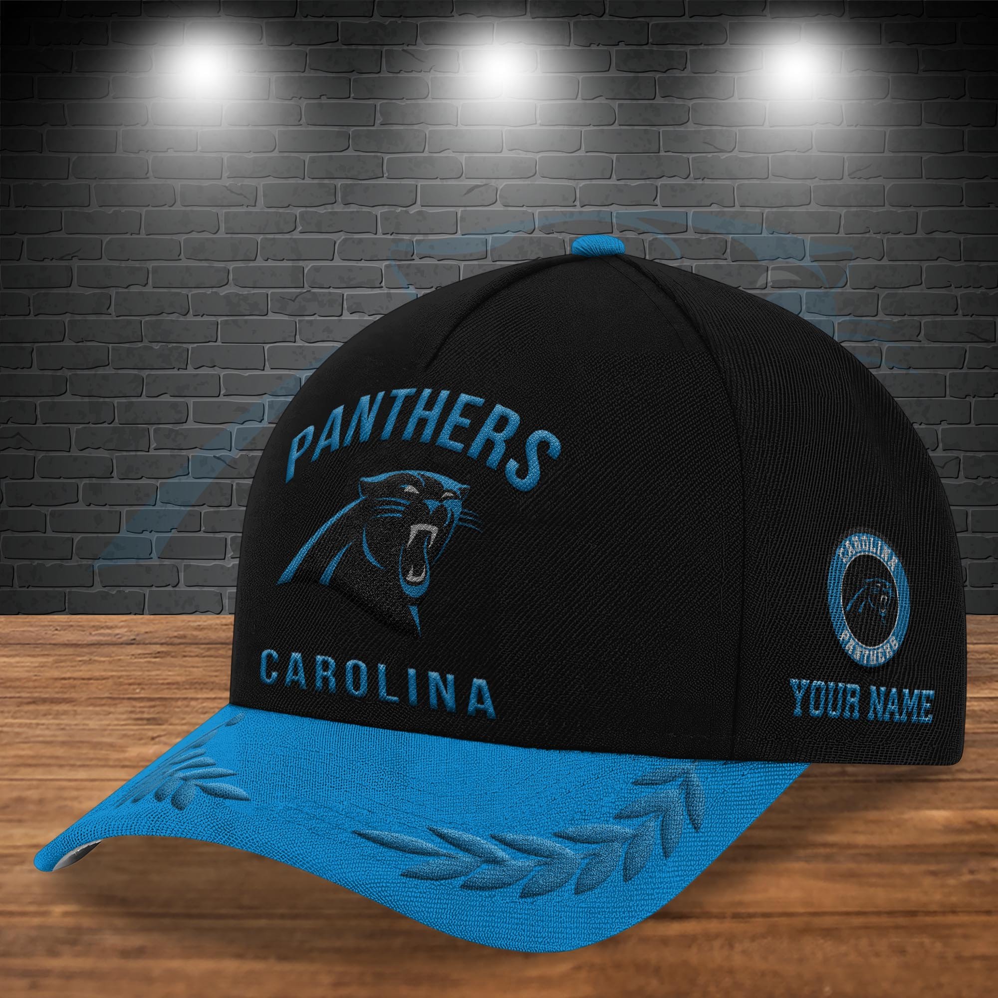 Alternative view of Carolina Panthers Cap New 2025 Version Custom Your Name, Sport Team Cap, Sport Gift For Fans EHIVM-04151850 