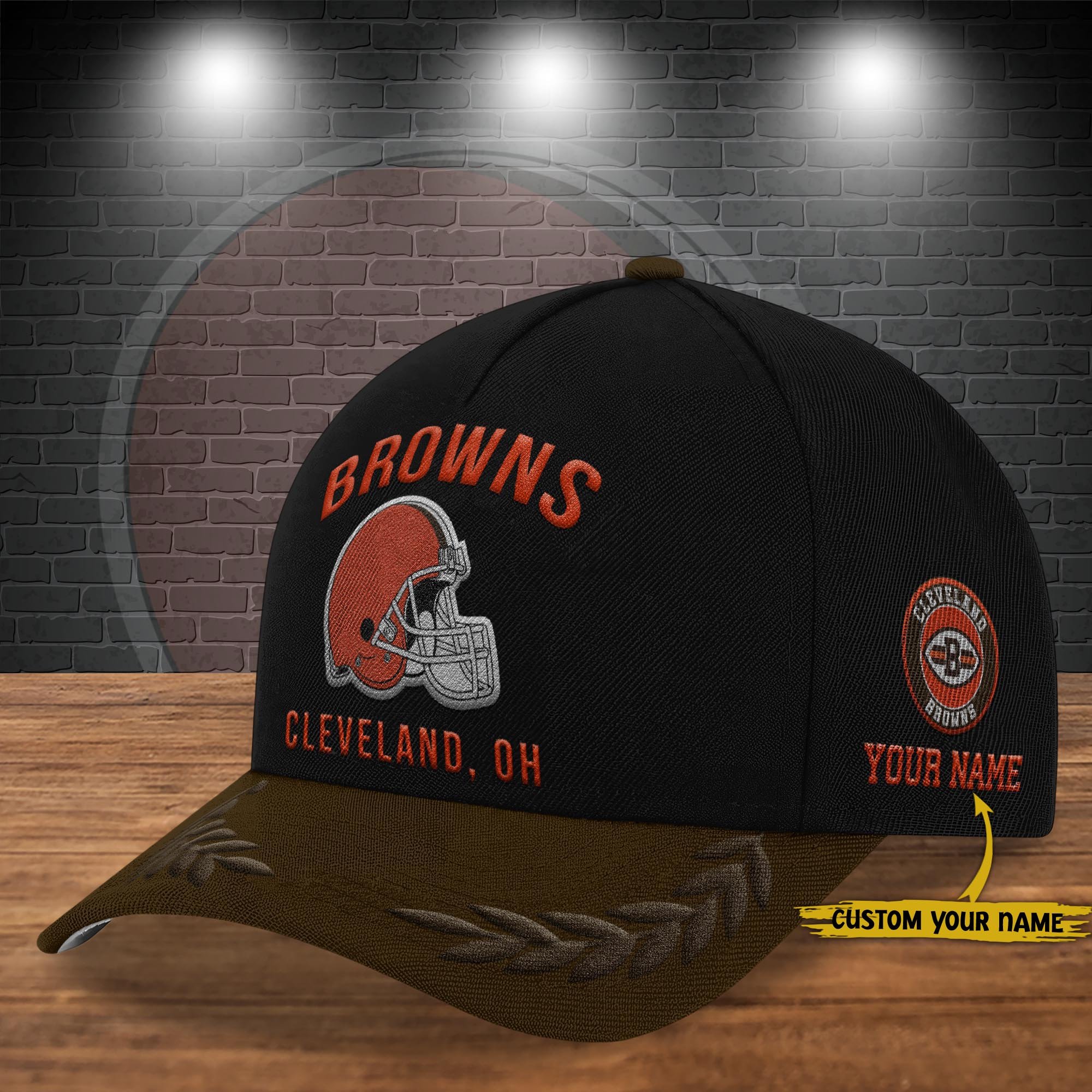 Cleveland Browns Cap New 2025 Version Custom Your Name, Sport Team Cap, Sport Gift For Fans EHIVM-04151850 