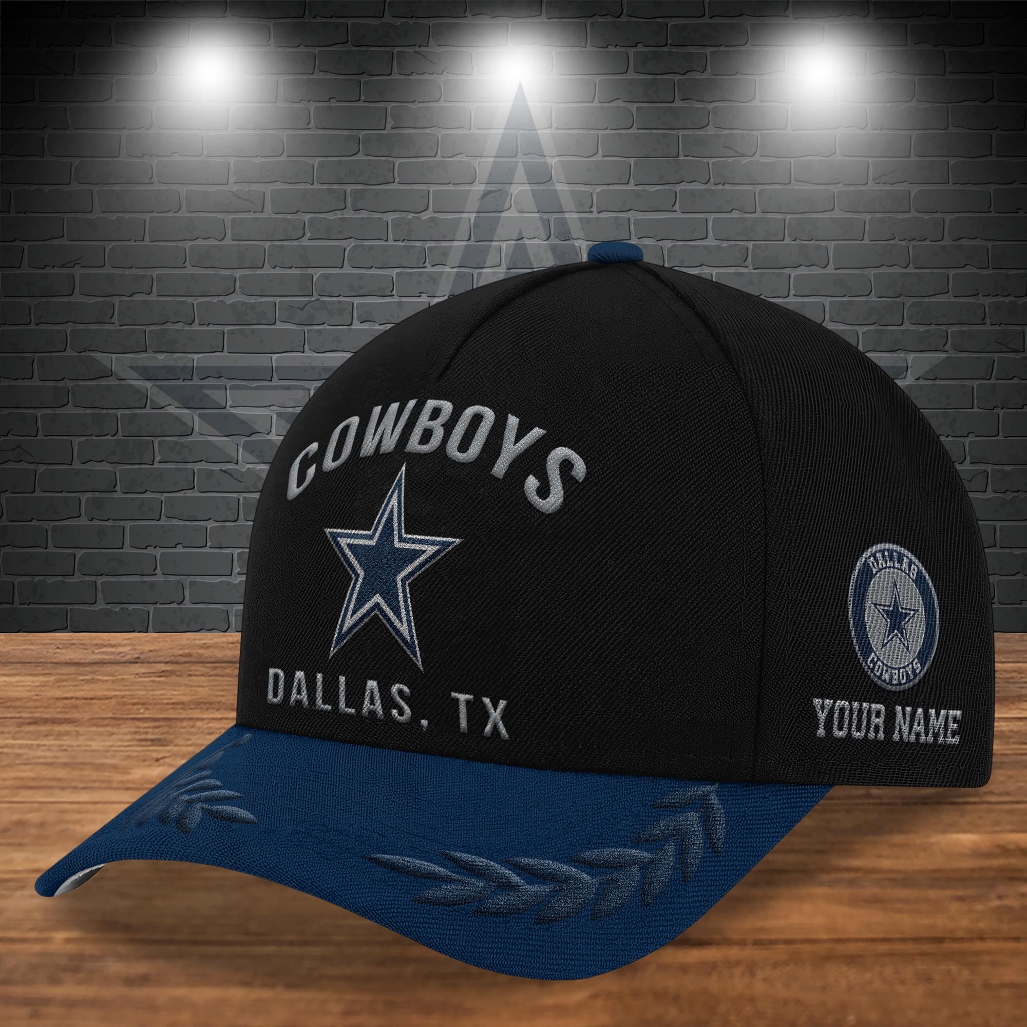 Alternative view of Dallas Cowboys Cap New 2025 Version Custom Your Name, Sport Team Cap, Sport Gift For Fans EHIVM-04151850 