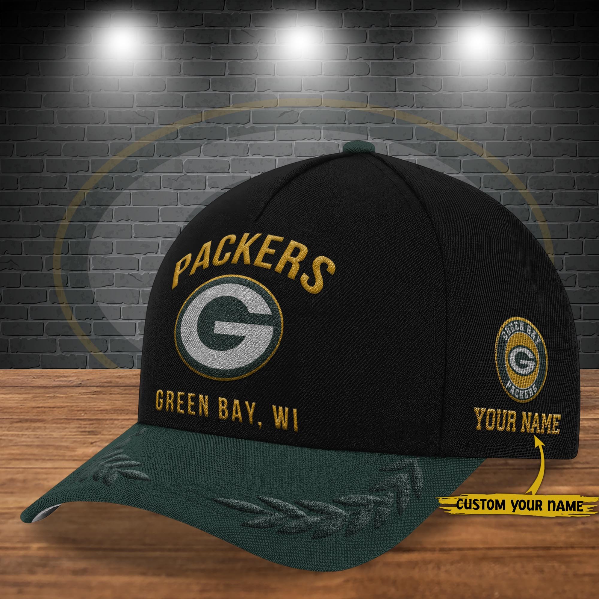 Green Bay Packers Cap New 2025 Version Custom Your Name, Sport Team Cap, Sport Gift For Fans EHIVM-04151850 