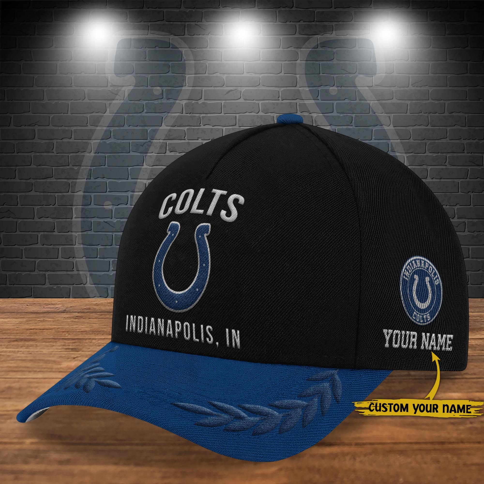 Indianapolis Colts Cap New 2025 Version Custom Your Name, Sport Team Cap, Sport Gift For Fans EHIVM-04151850 