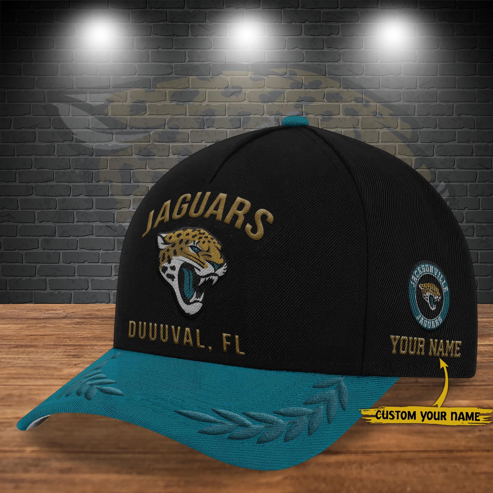 Jacksonville Jaguars Cap New 2025 Version Custom Your Name, Sport Team Cap, Sport Gift For Fans EHIVM-04151850 