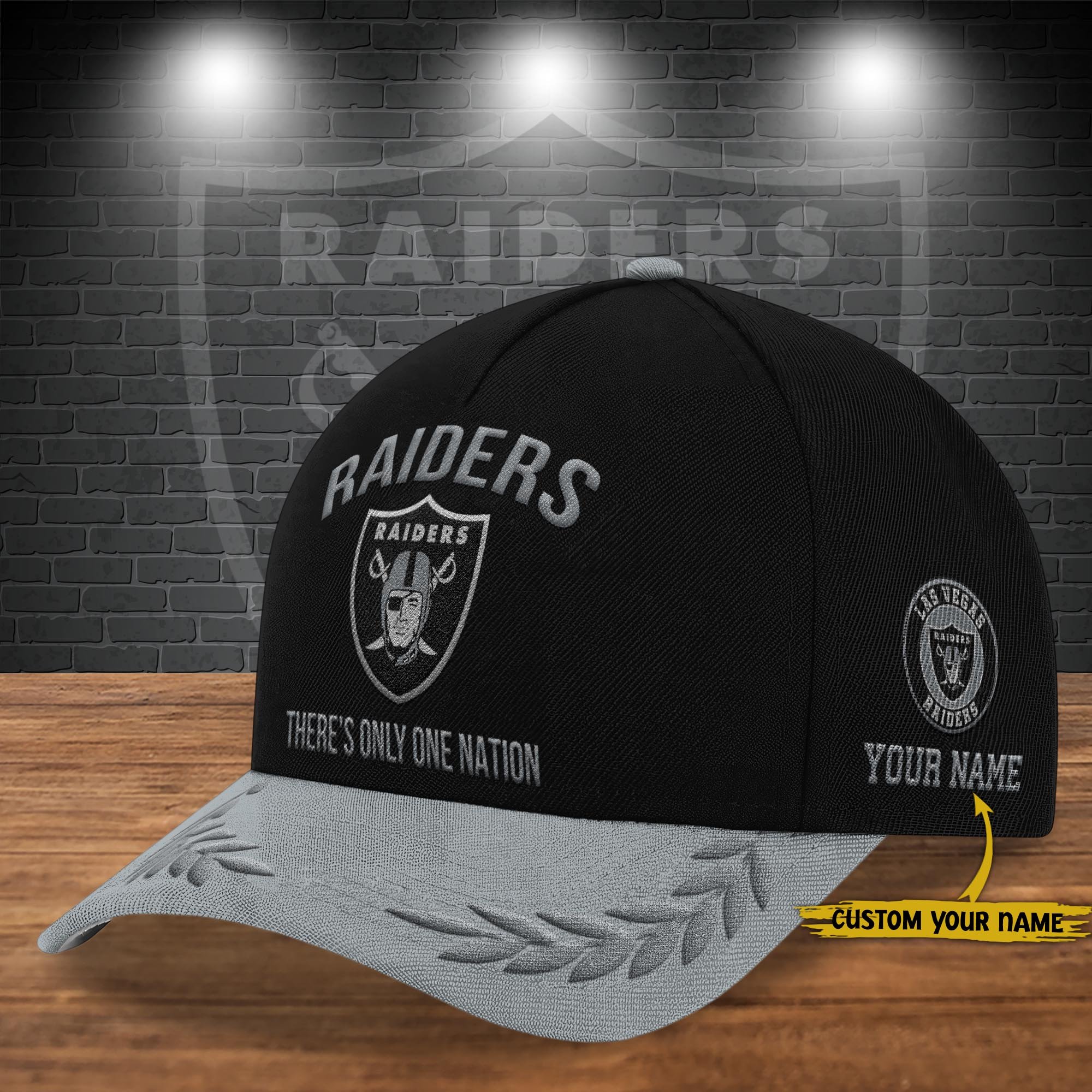 Las Vegas Raiders Cap New 2025 Version Custom Your Name, Sport Team Cap, Sport Gift For Fans EHIVM-04151850 