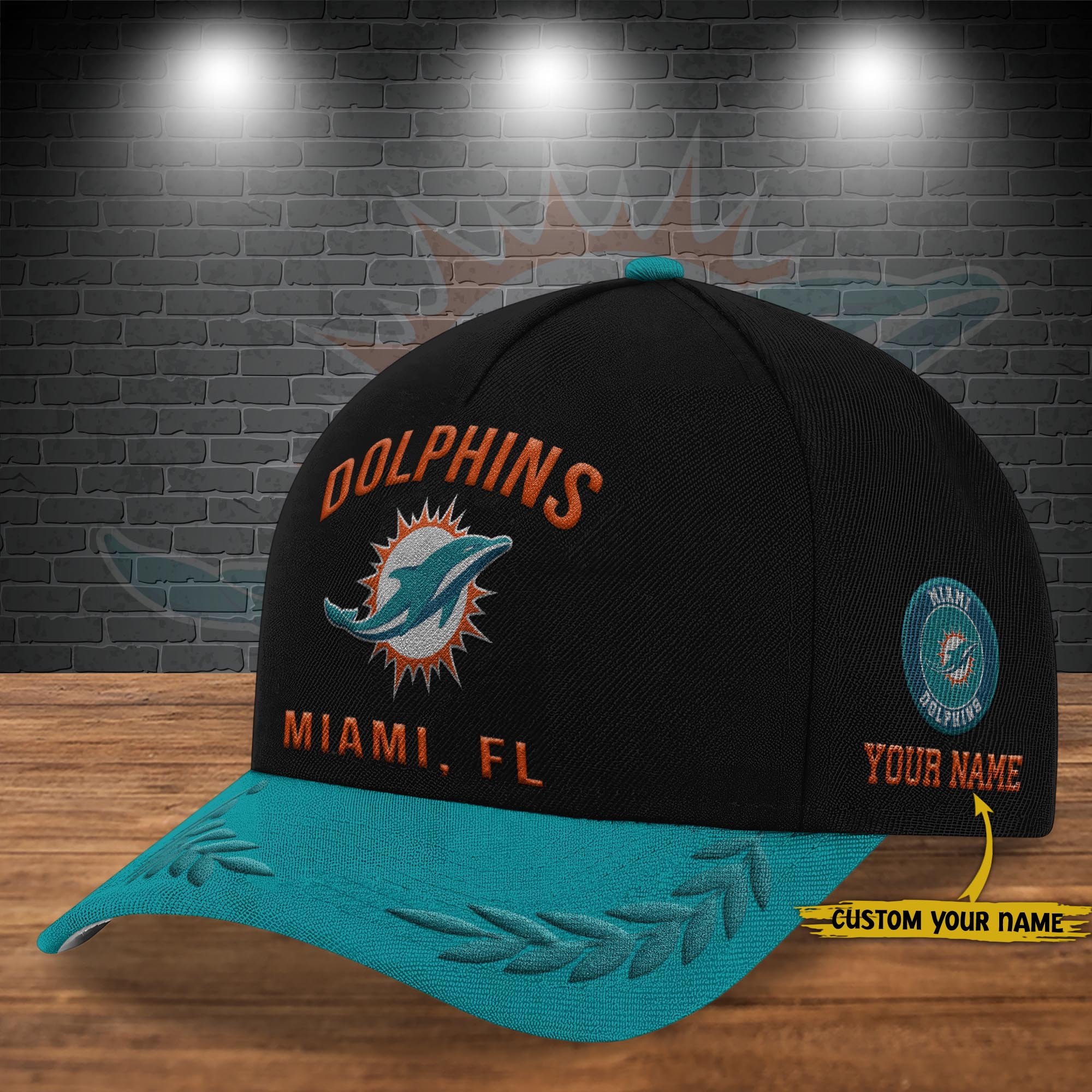 Miami Dolphins Cap New 2025 Version Custom Your Name, Sport Team Cap, Sport Gift For Fans EHIVM-04151850 