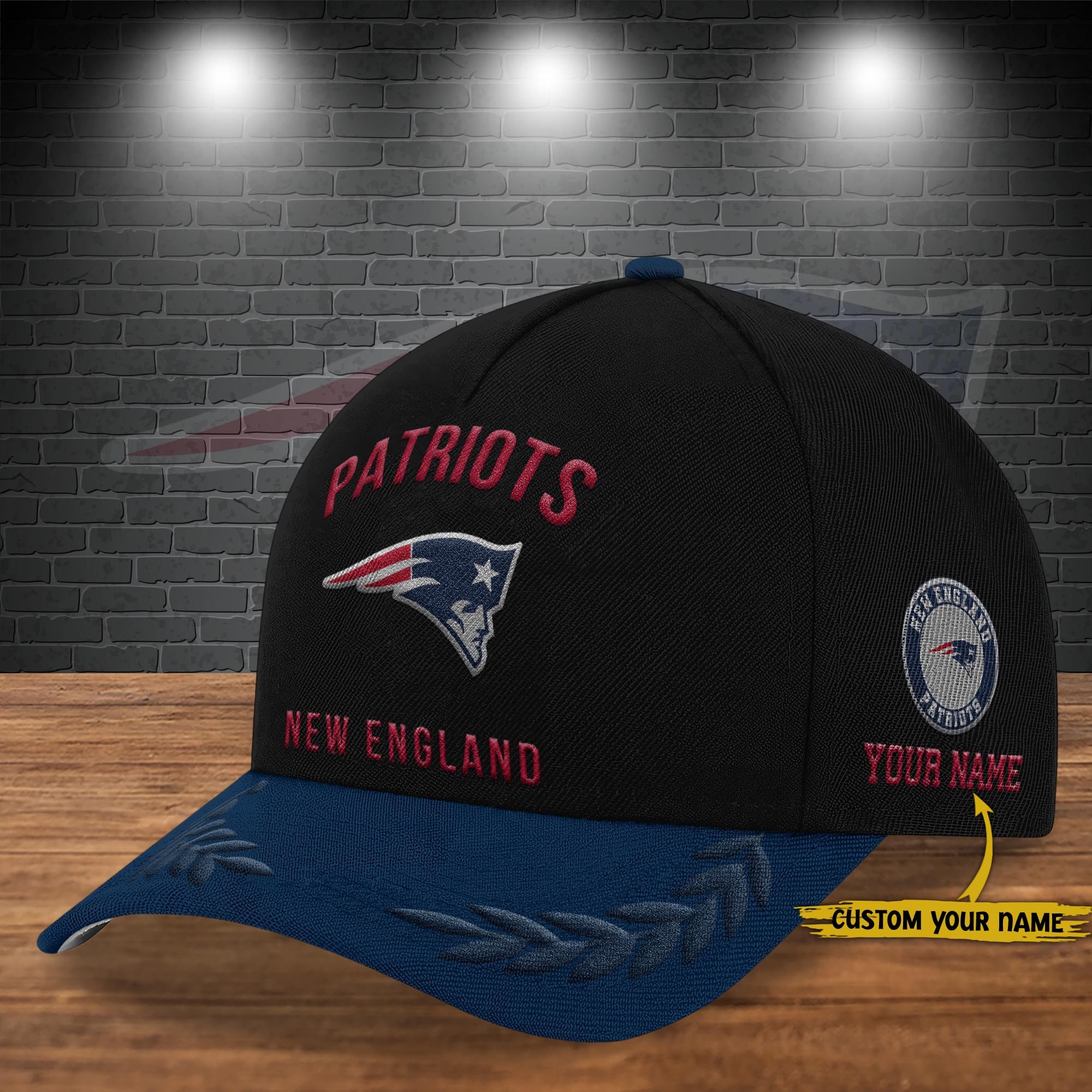New England Patriots Cap New 2025 Version Custom Your Name, Sport Team Cap, Sport Gift For Fans EHIVM-04151850 