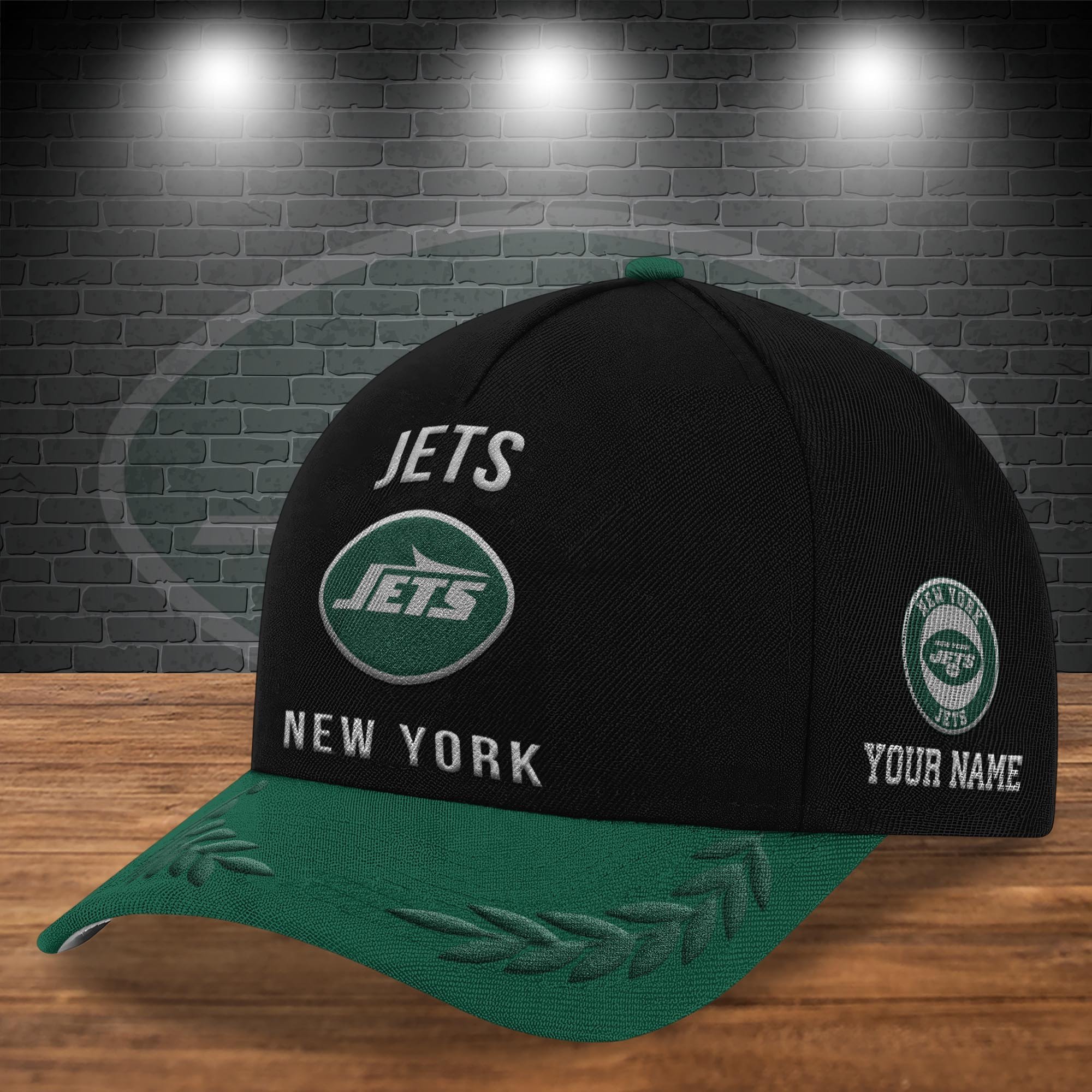 Alternative view of New York Jets Cap New 2025 Version Custom Your Name, Sport Team Cap, Sport Gift For Fans EHIVM-04151850 