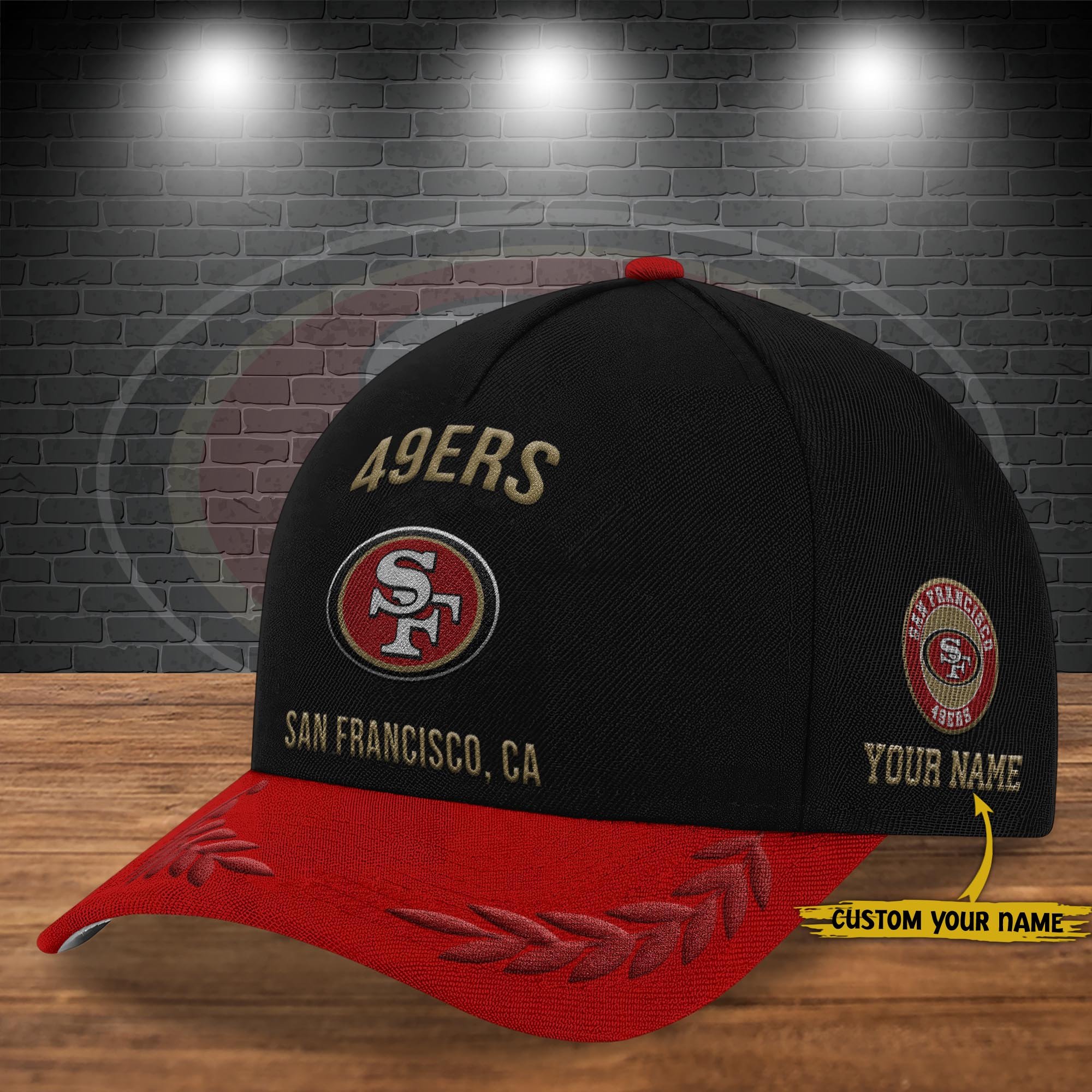 San Francisco 49ers Cap New 2025 Version Custom Your Name, Sport Team Cap, Sport Gift For Fans EHIVM-04151850 