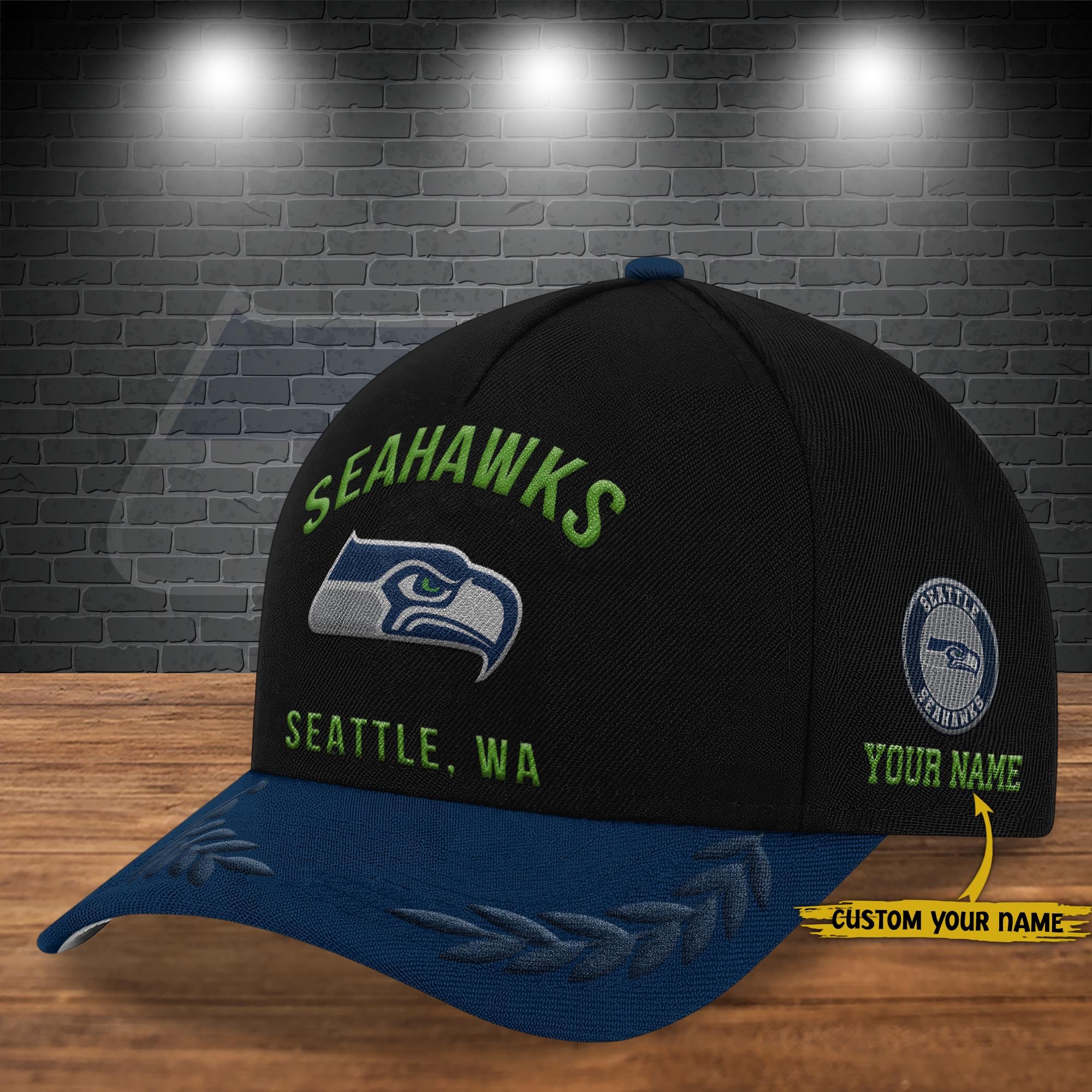 Seattle Seahawks Cap New 2025 Version Custom Your Name, Sport Team Cap, Sport Gift For Fans EHIVM-04151850 