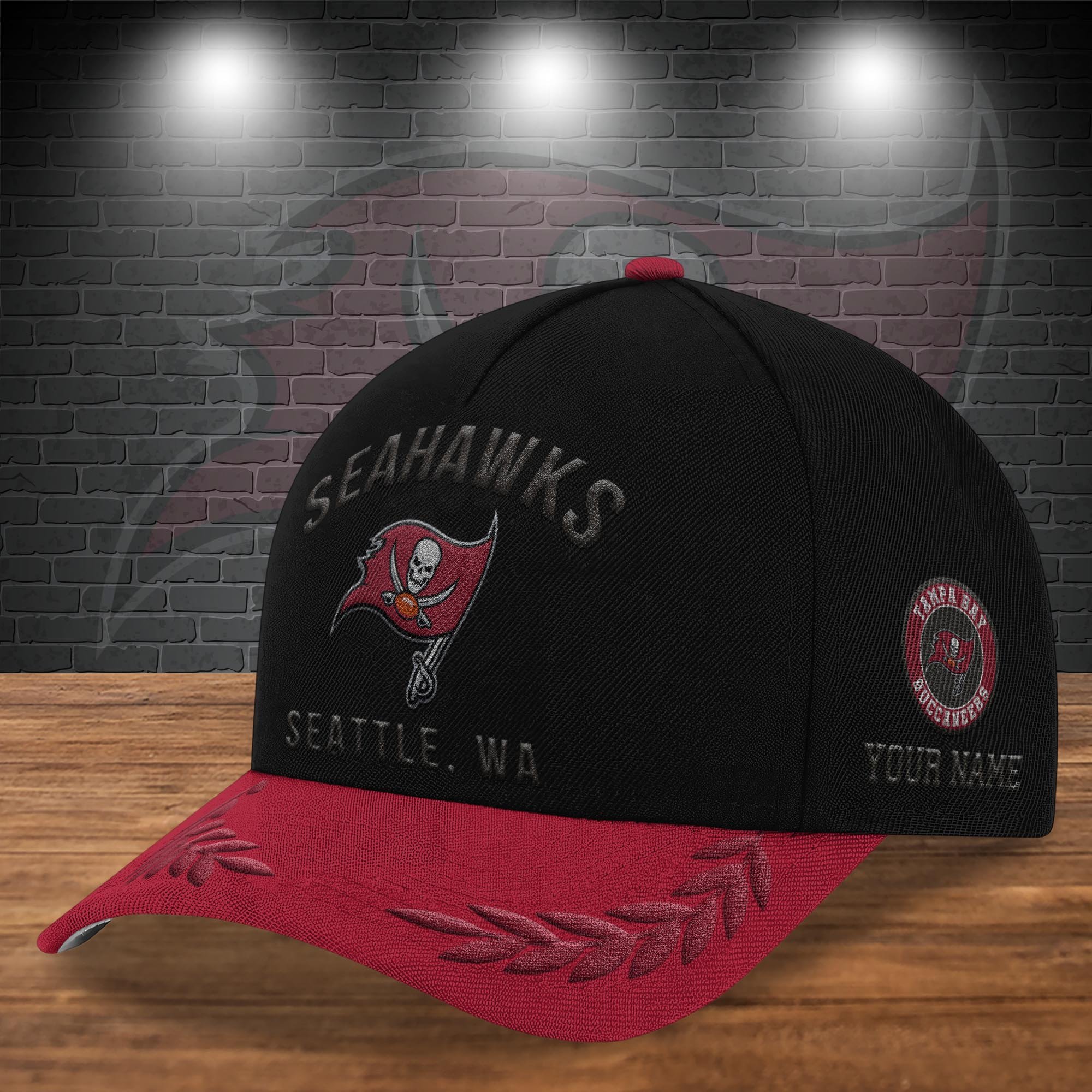 Alternative view of Tampa Bay Buccaneers Cap New 2025 Version Custom Your Name, Sport Team Cap, Sport Gift For Fans EHIVM-04151850 