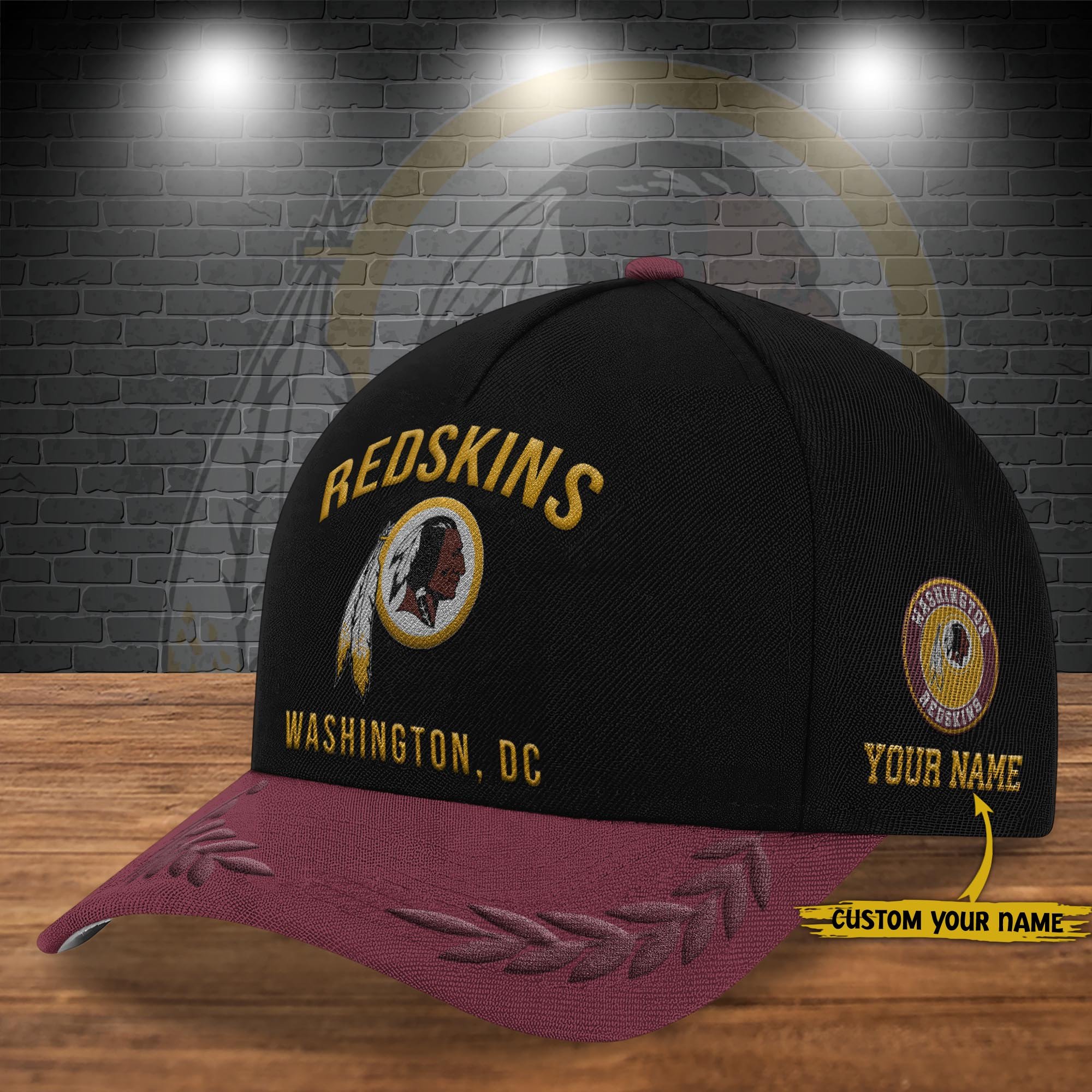 Washington Redskins Cap New 2025 Version Custom Your Name, Sport Team Cap, Sport Gift For Fans EHIVM-04151850 
